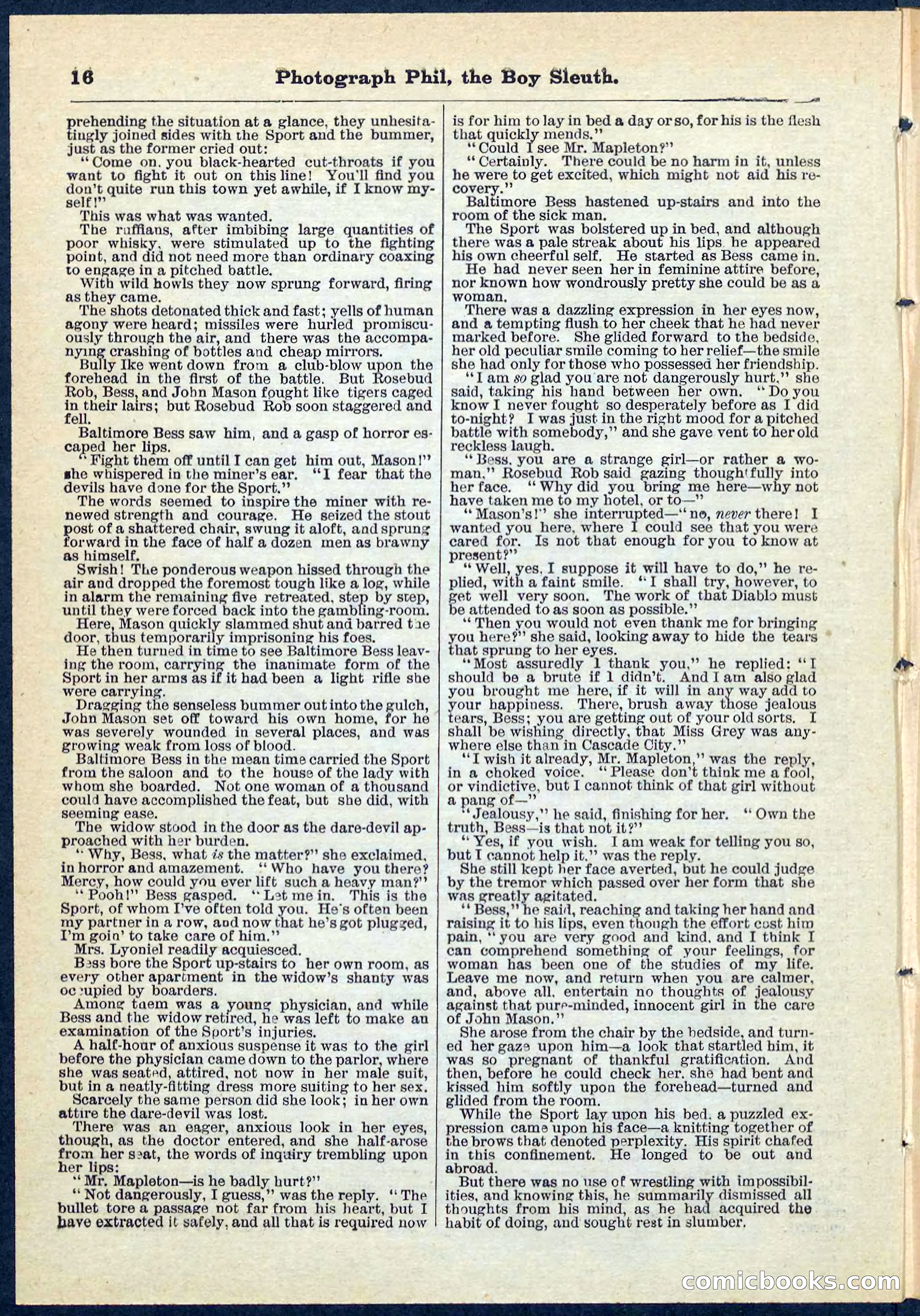 Beadle's Pocket Library No. 73 — page 16 of 32