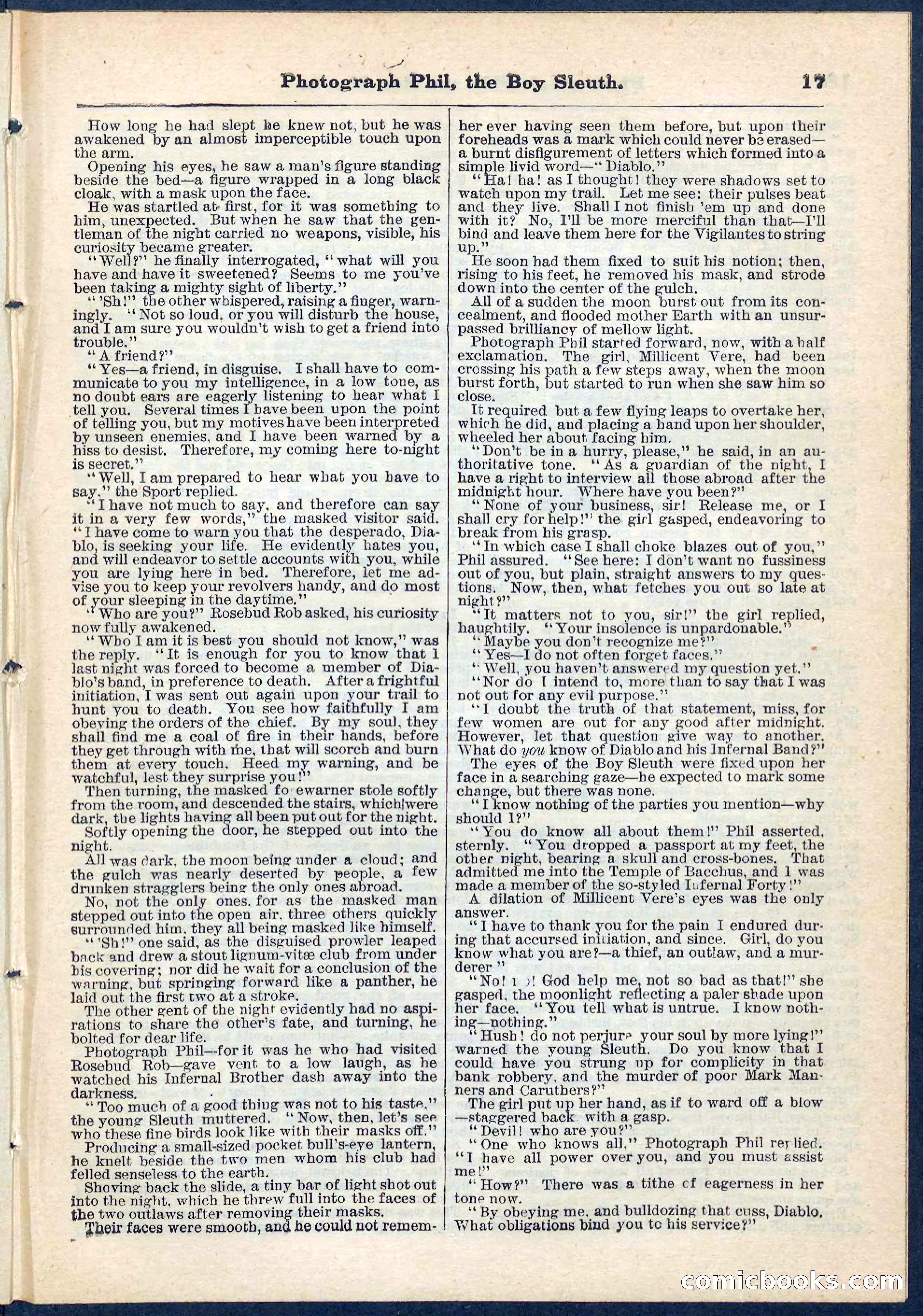 Beadle's Pocket Library No. 73 — page 17 of 32