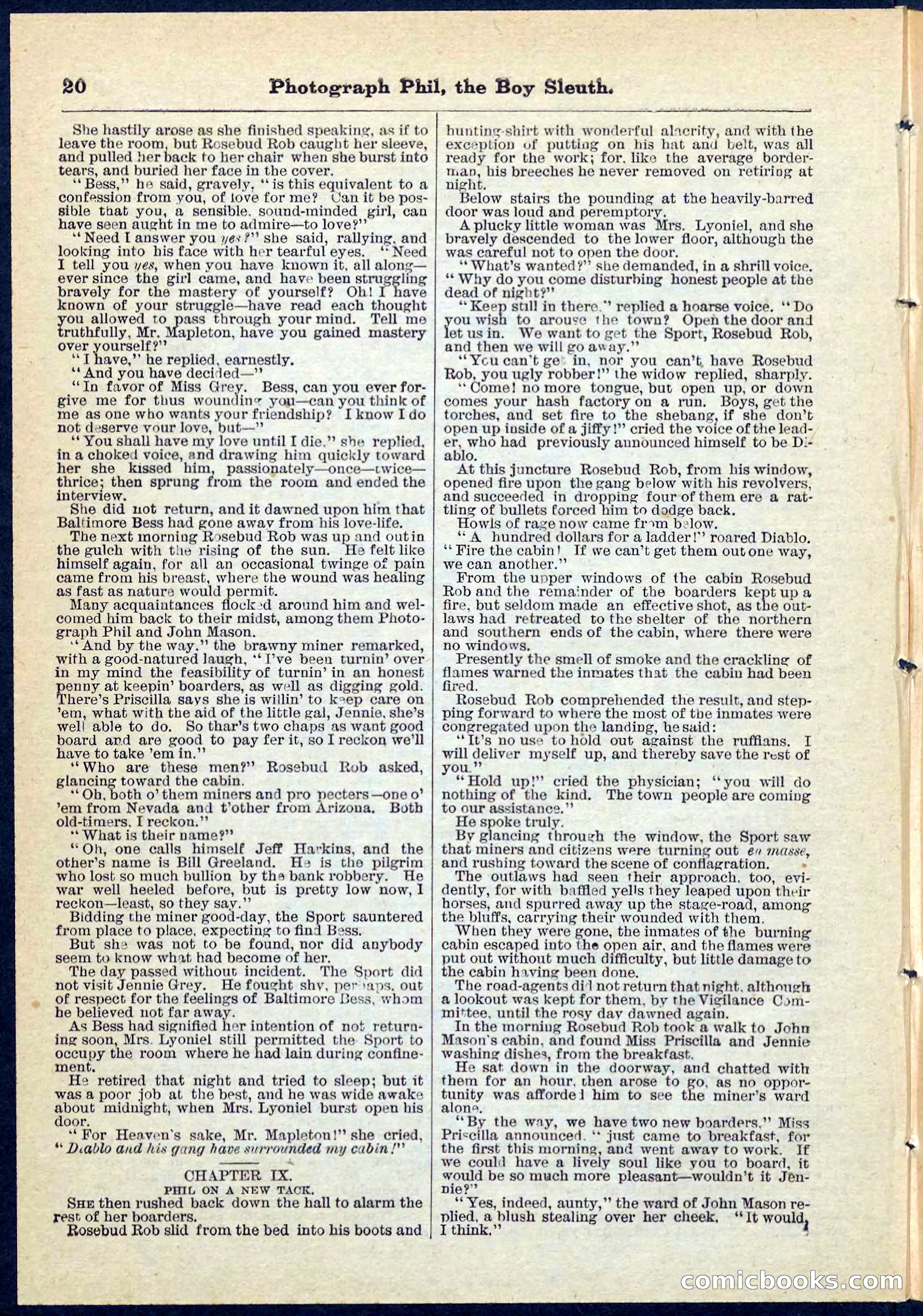 Beadle's Pocket Library No. 73 — page 20 of 32
