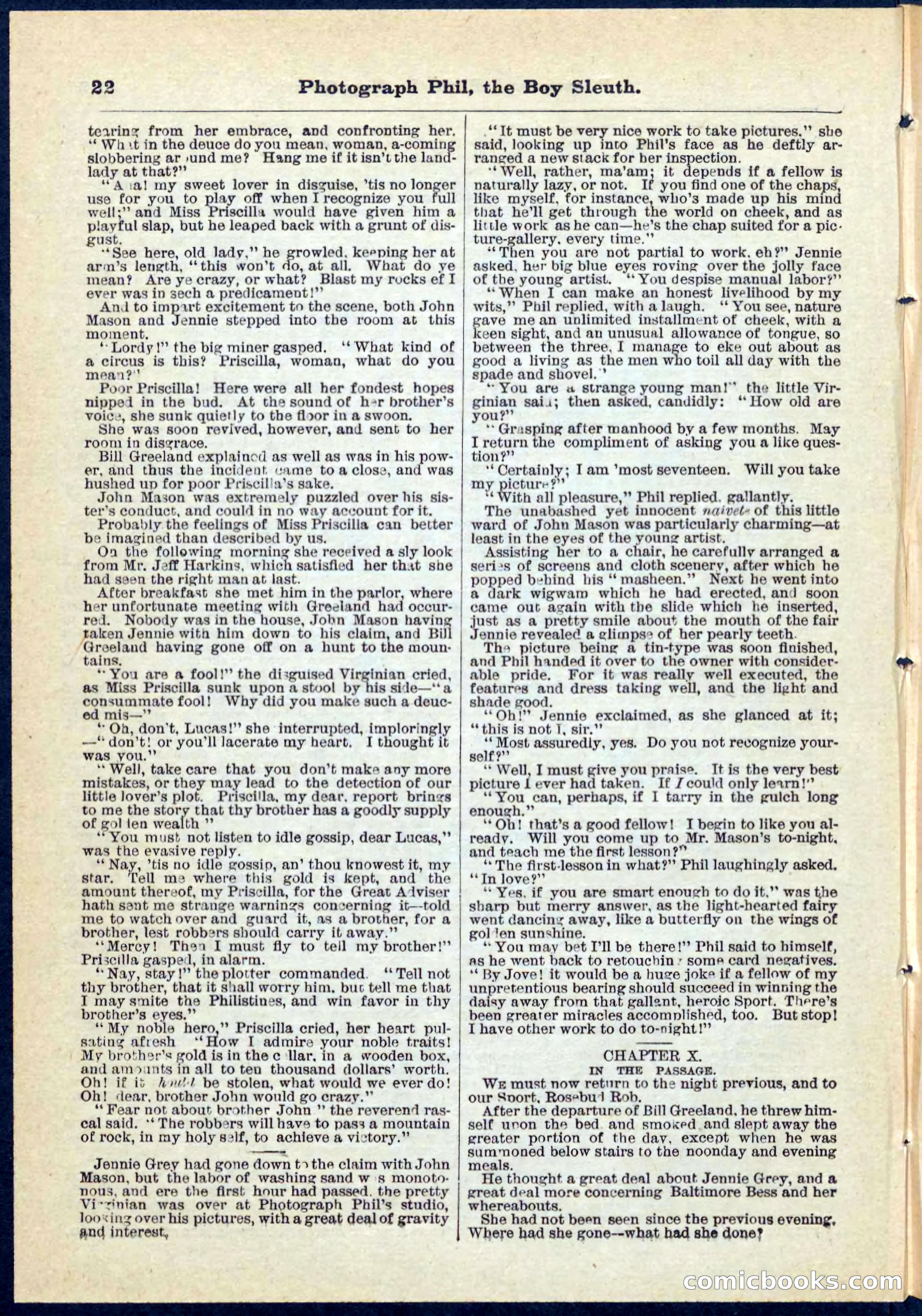 Beadle's Pocket Library No. 73 — page 22 of 32