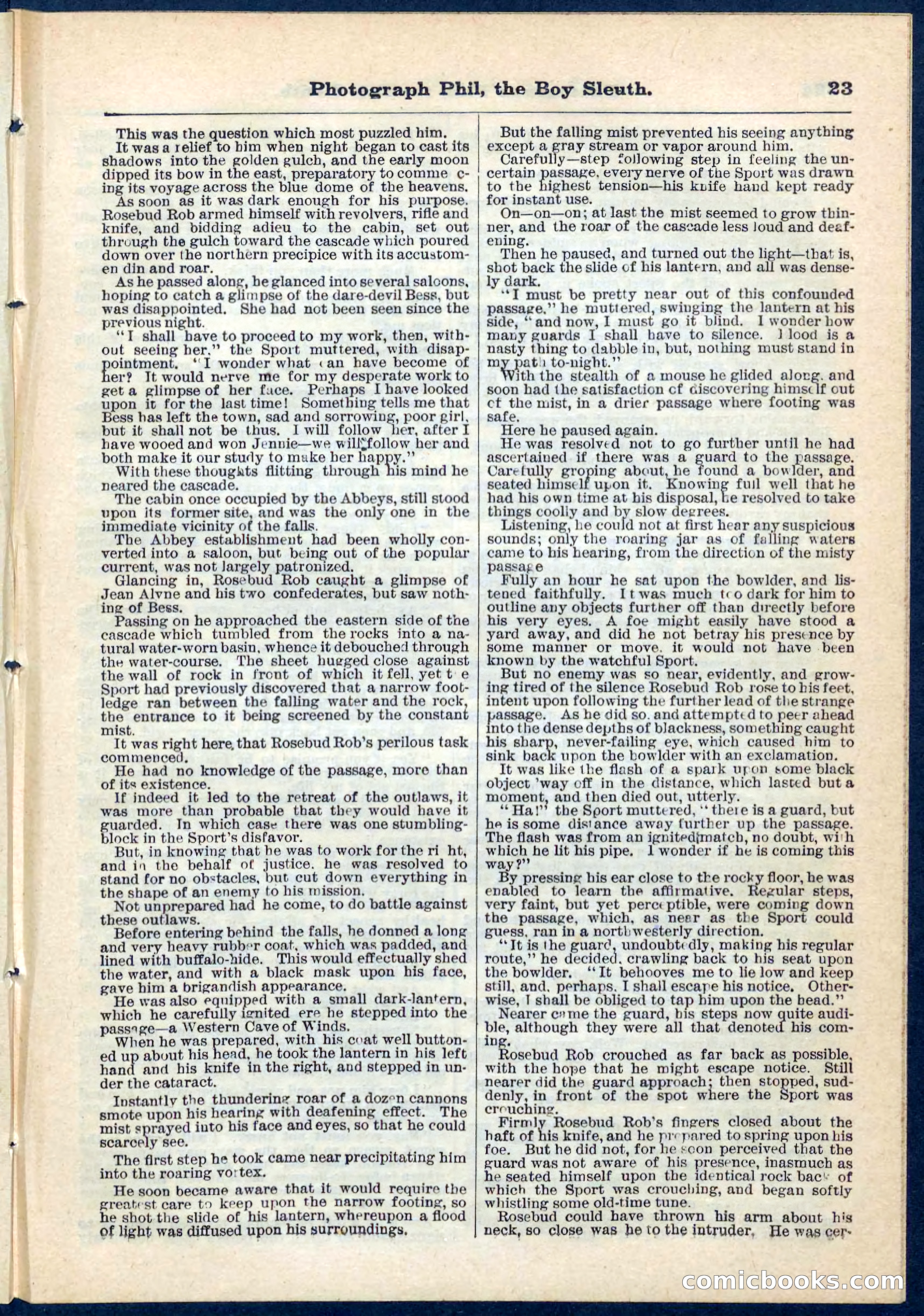 Beadle's Pocket Library No. 73 — page 23 of 32