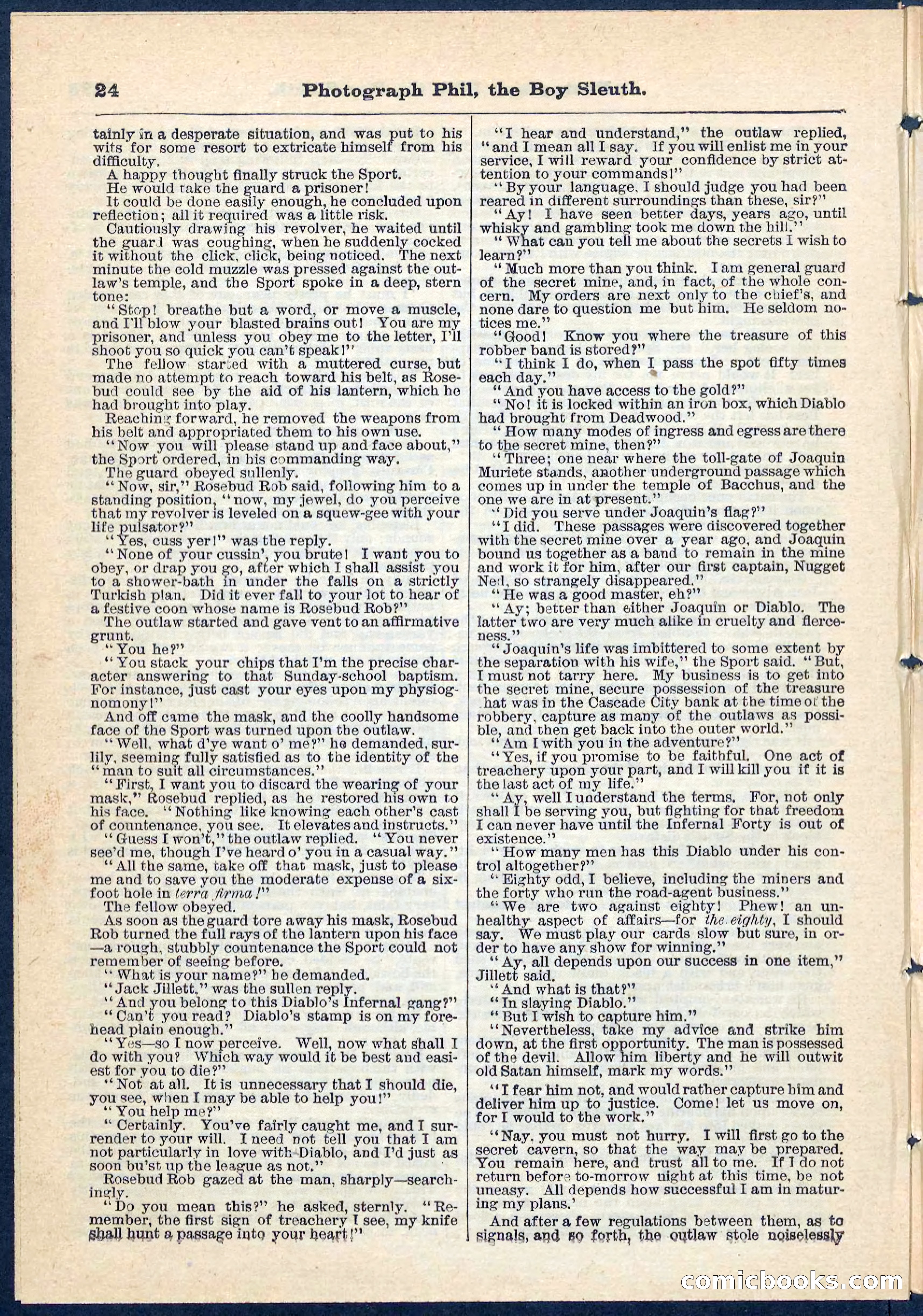 Beadle's Pocket Library No. 73 — page 24 of 32