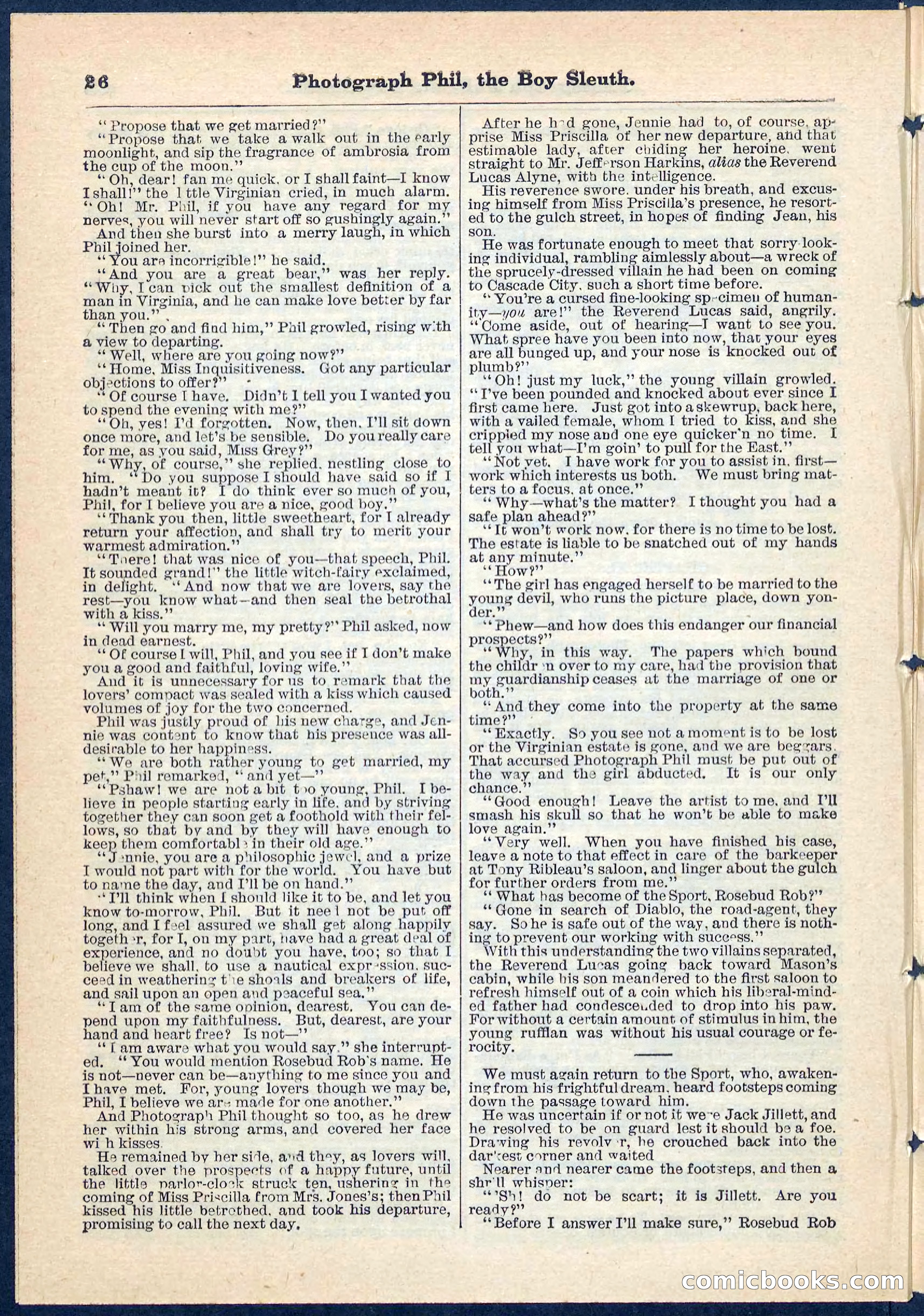 Beadle's Pocket Library No. 73 — page 26 of 32