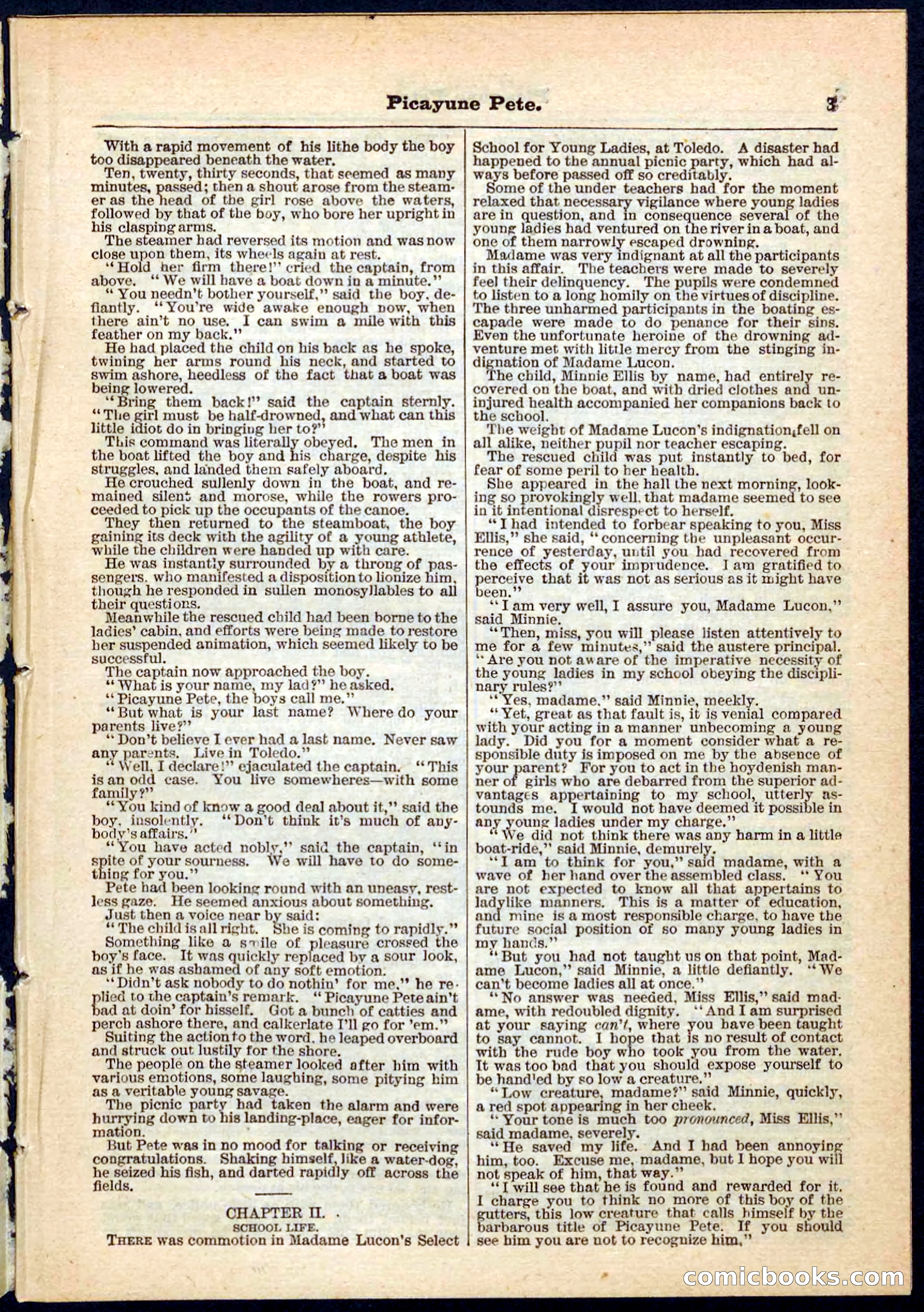 Beadle's Pocket Library No. 74 — page 3 of 32