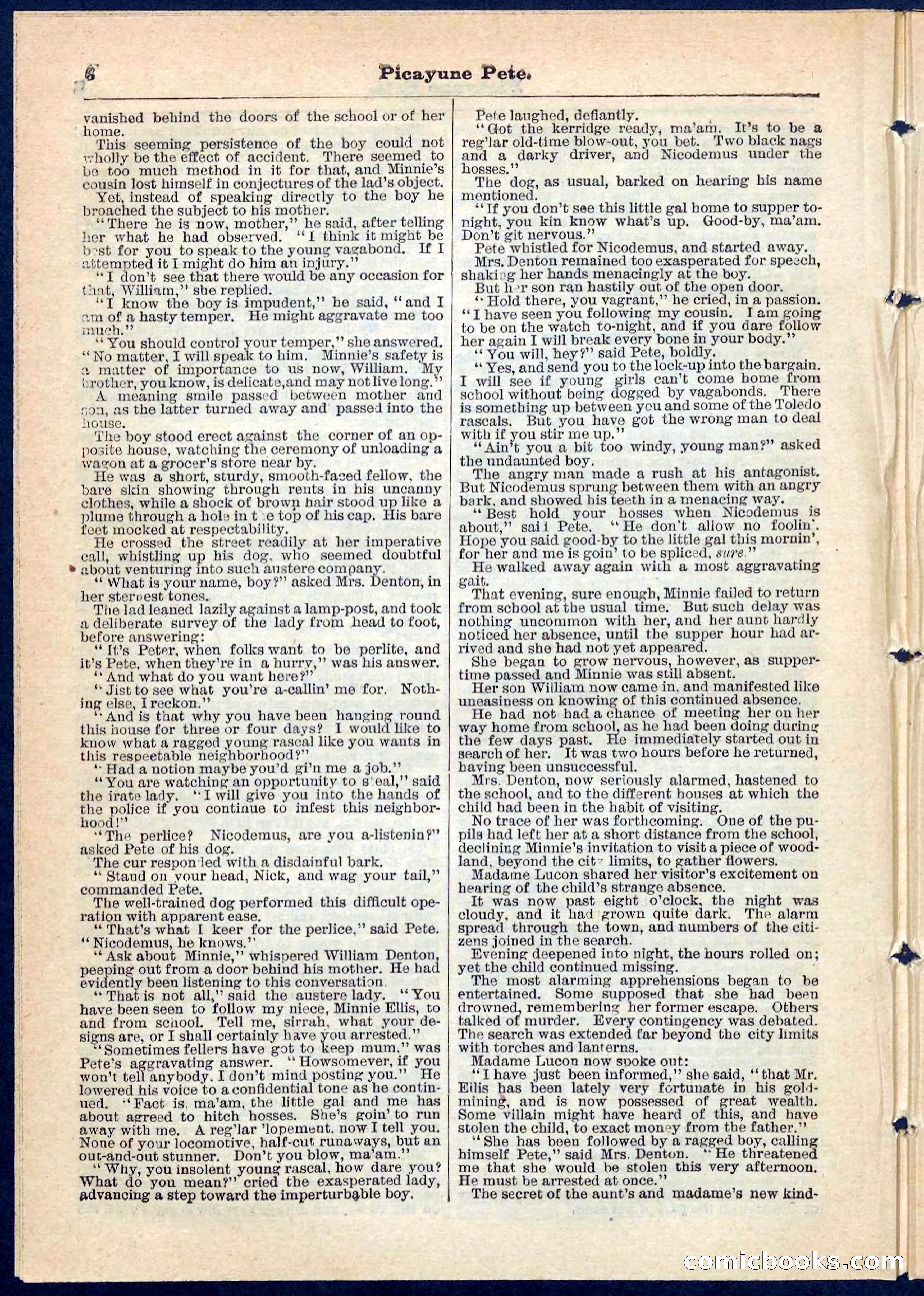 Beadle's Pocket Library No. 74 — page 6 of 32