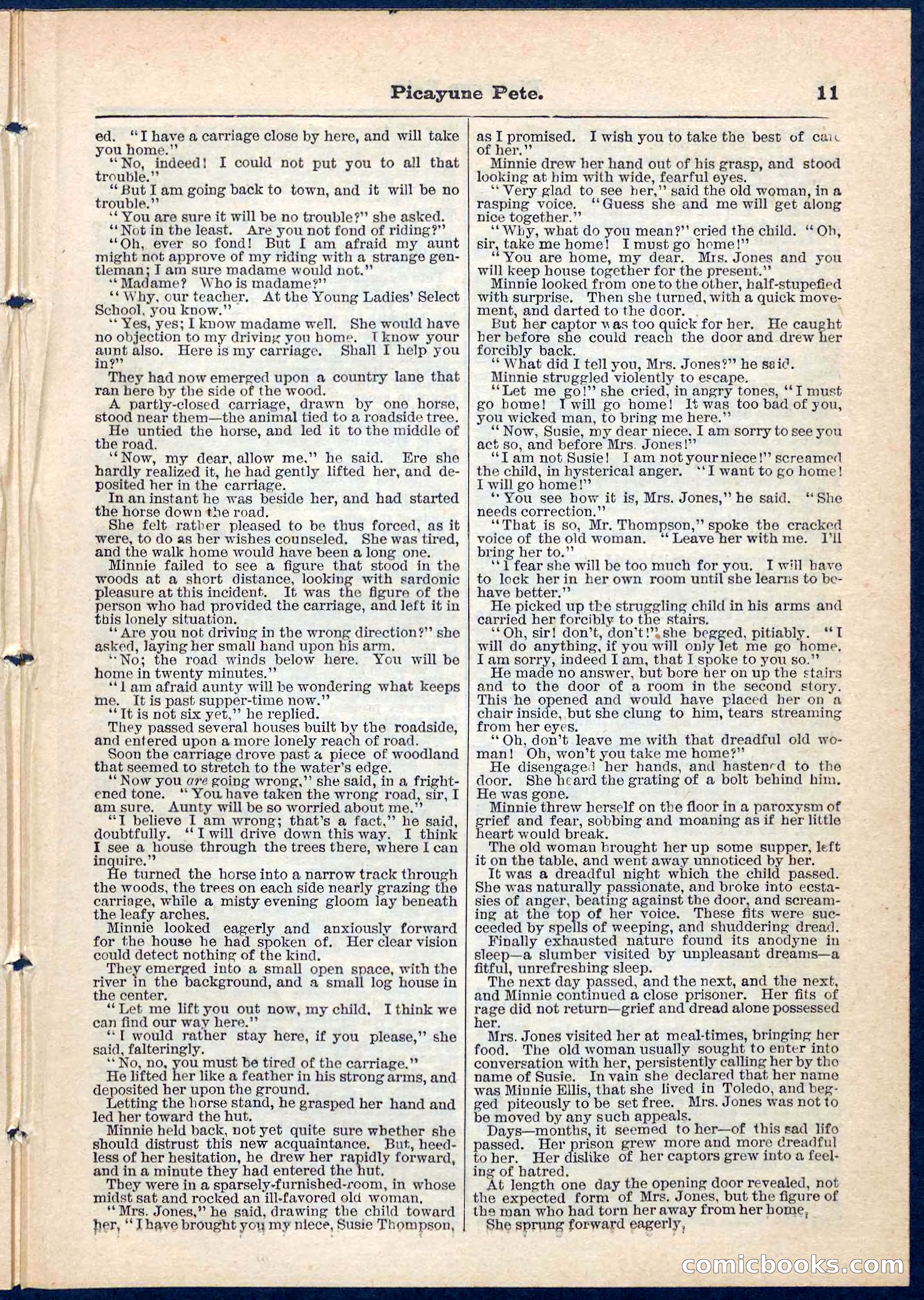 Beadle's Pocket Library No. 74 — page 11 of 32
