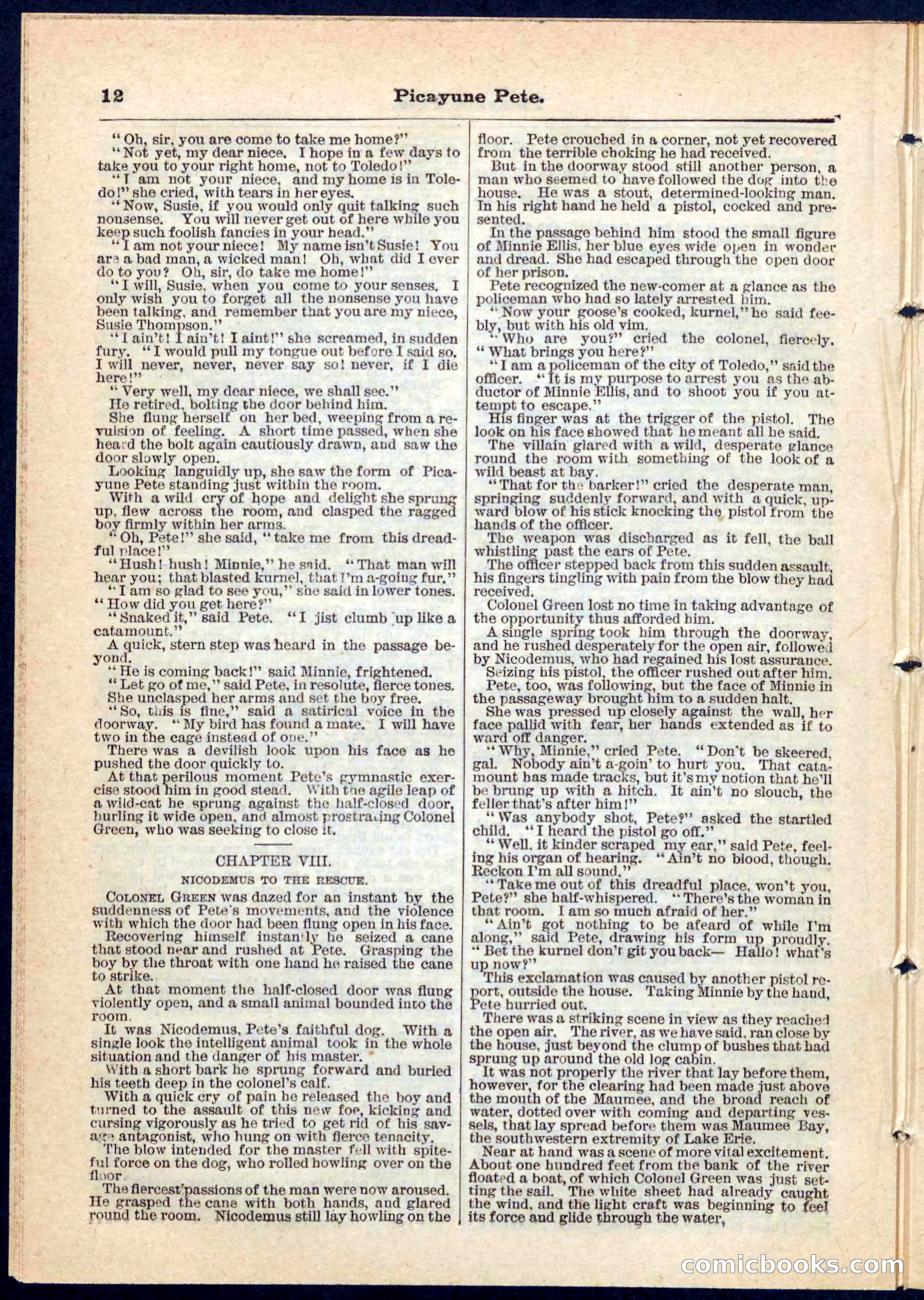 Beadle's Pocket Library No. 74 — page 12 of 32