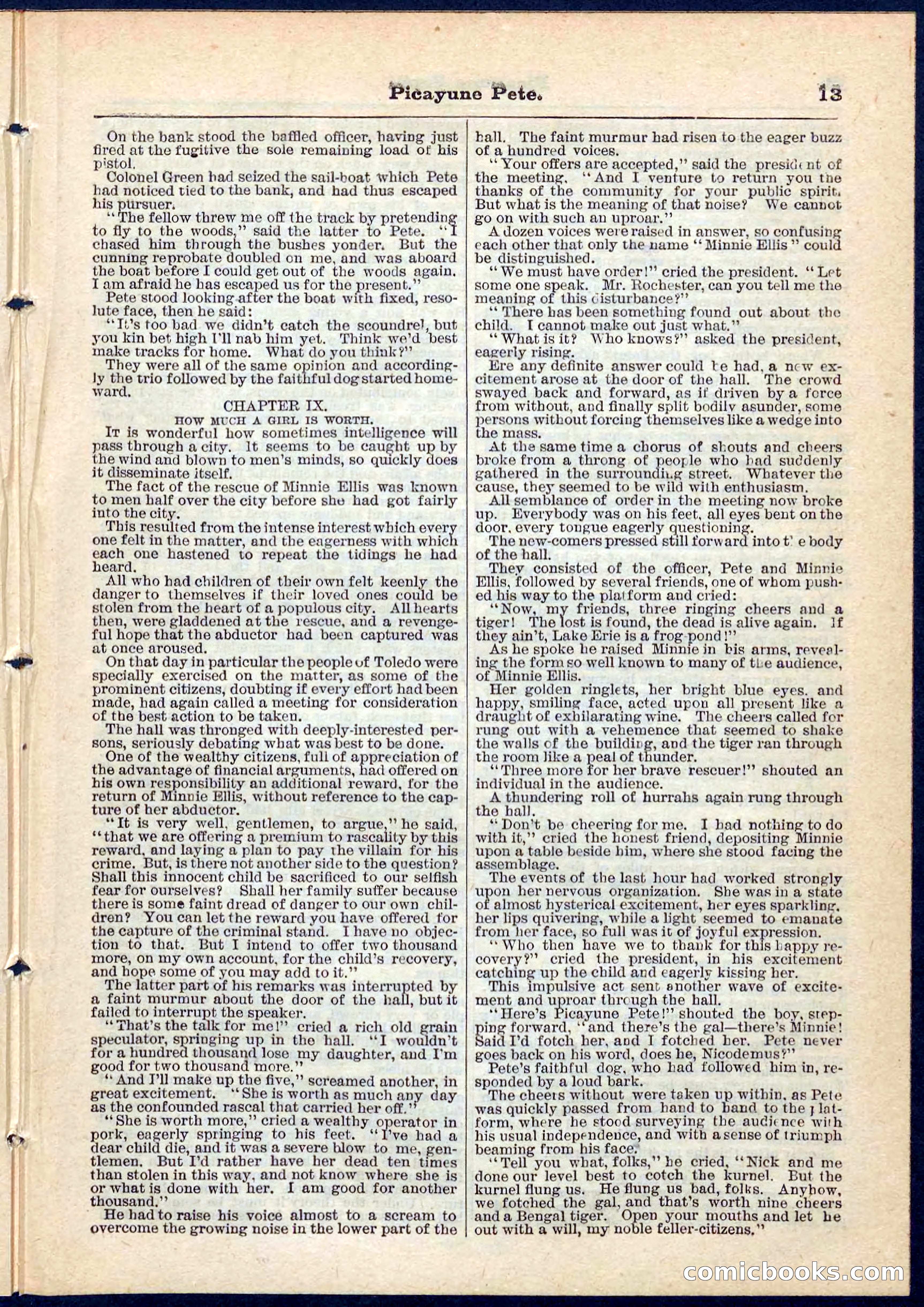 Beadle's Pocket Library No. 74 — page 13 of 32