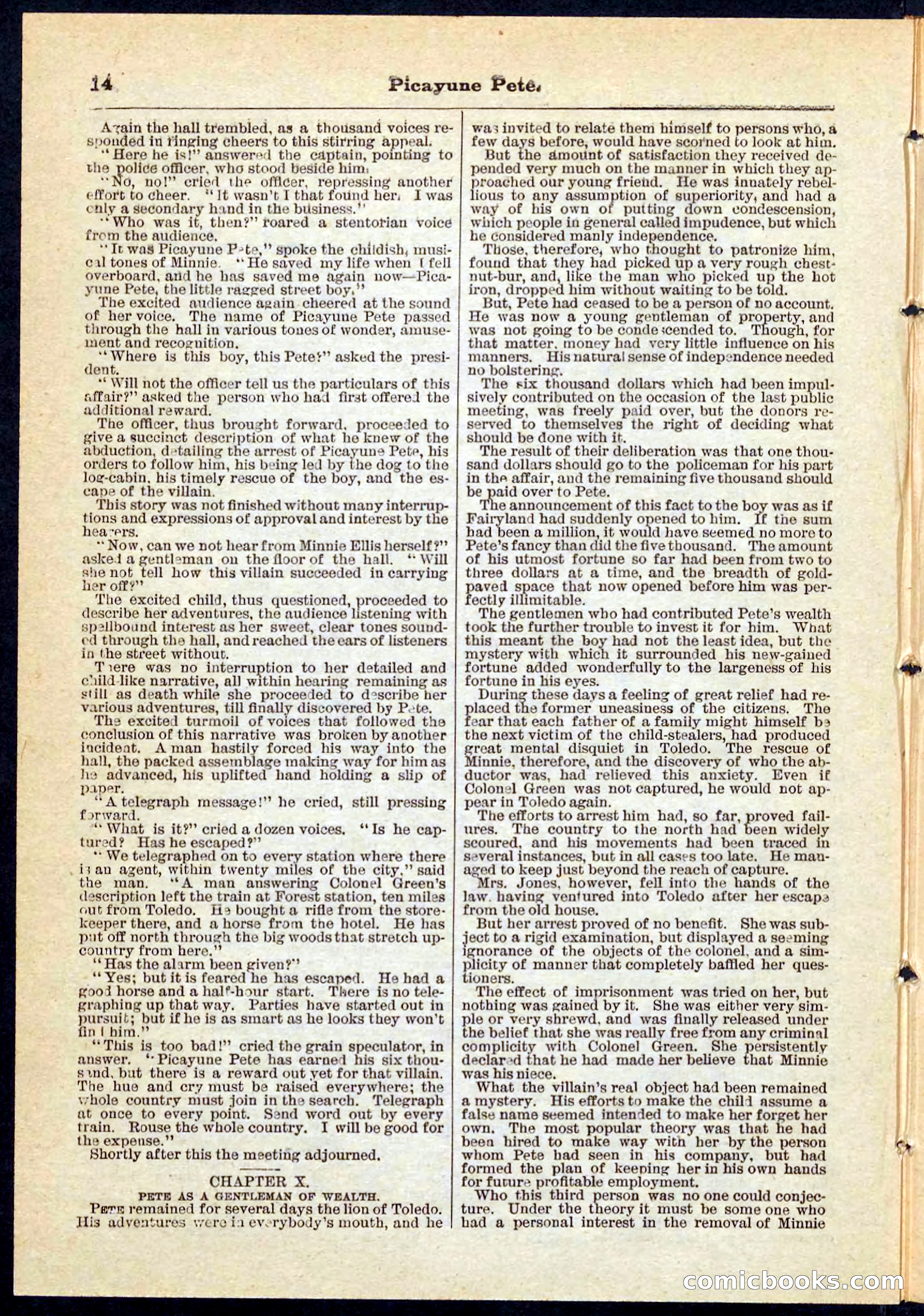 Beadle's Pocket Library No. 74 — page 14 of 32