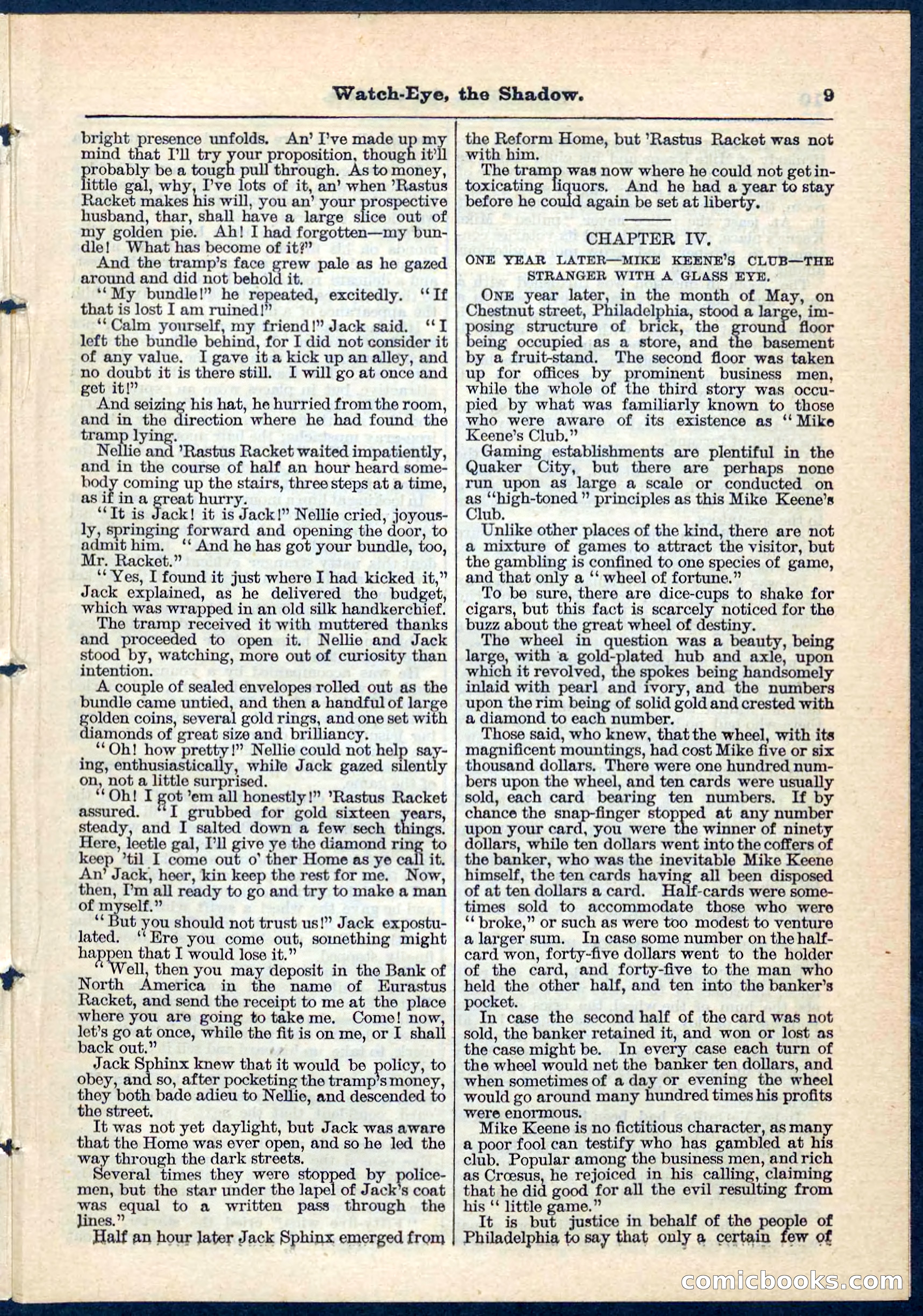 Beadle's Pocket Library No. 76 — page 9 of 32