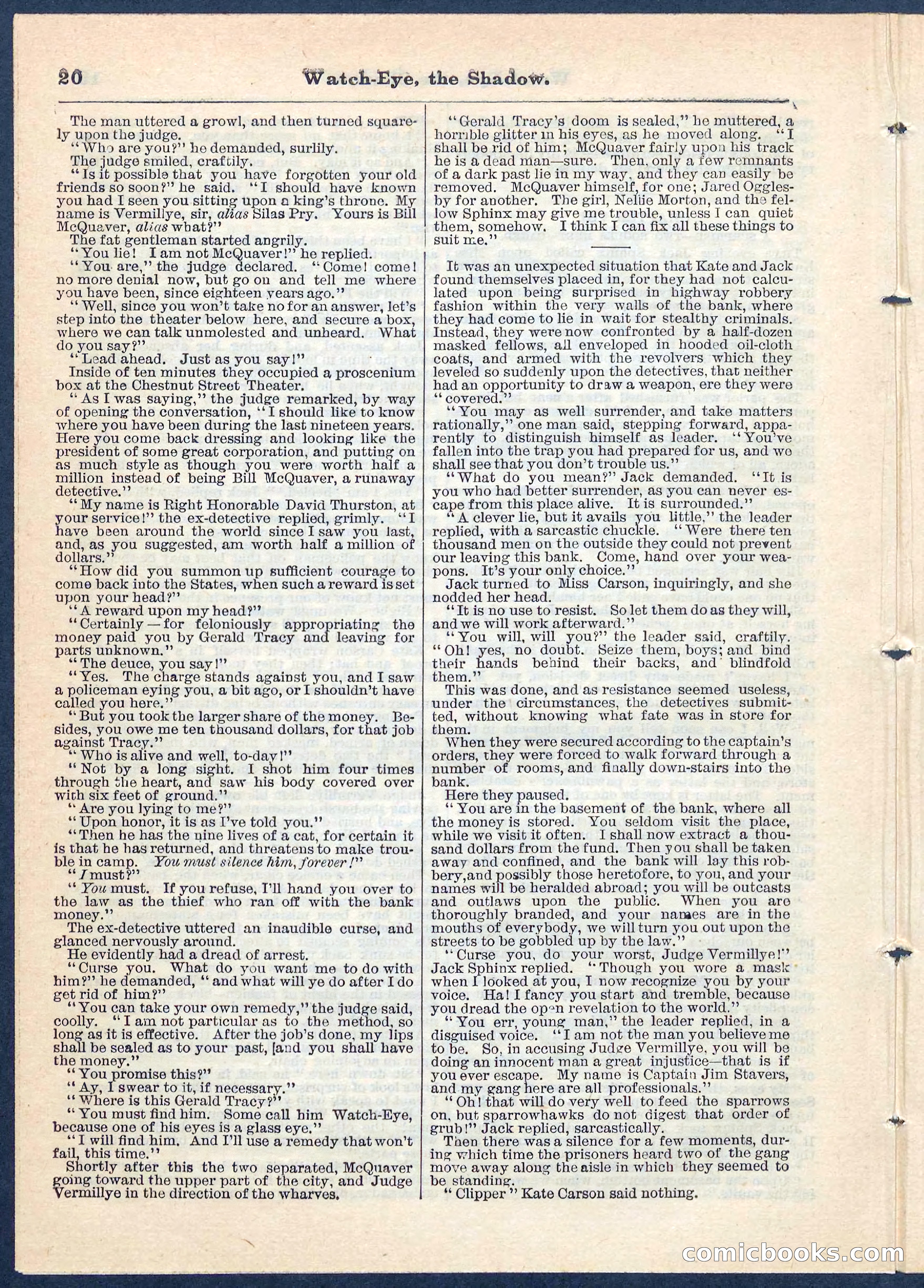 Beadle's Pocket Library No. 76 — page 20 of 32