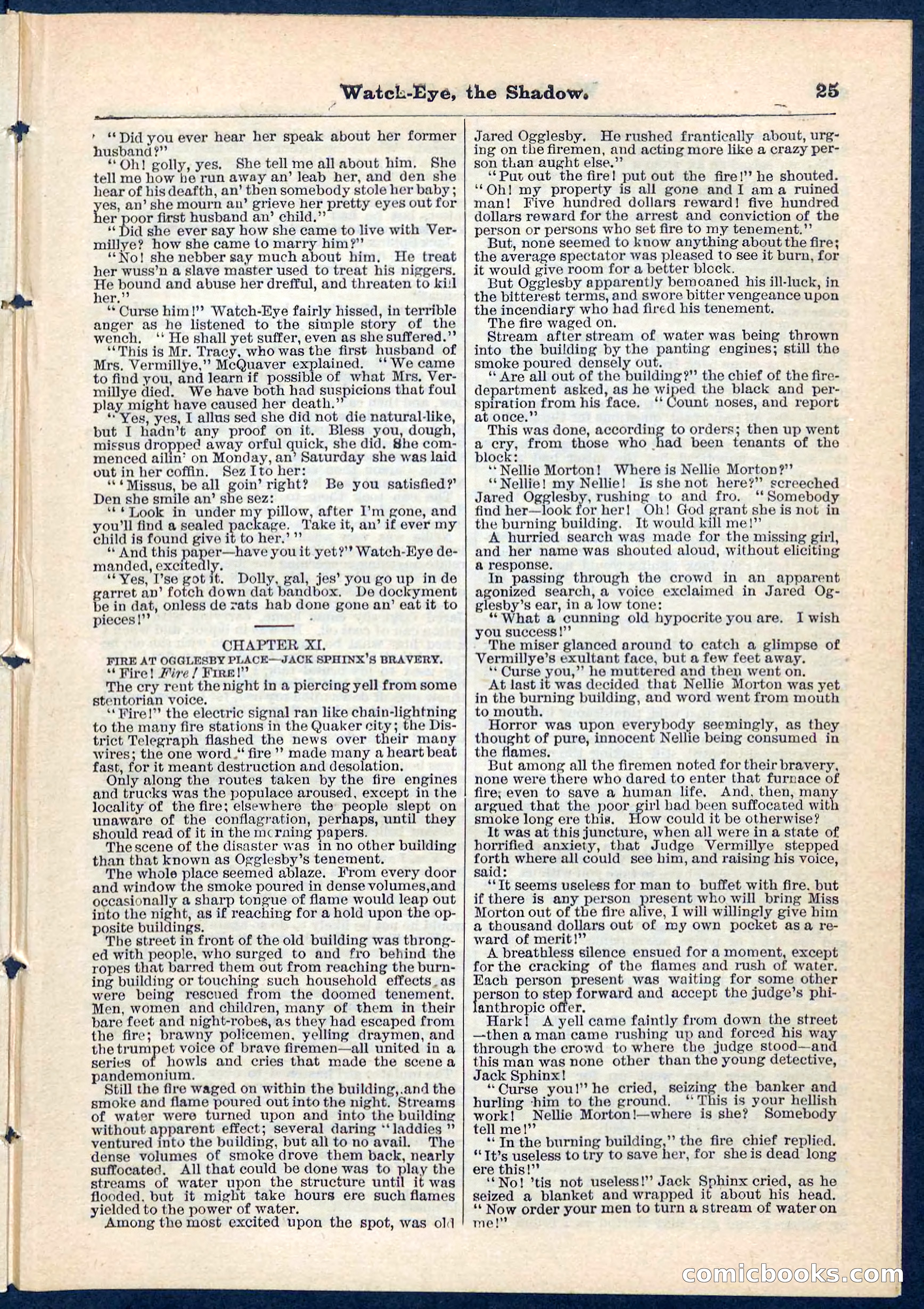 Beadle's Pocket Library No. 76 — page 25 of 32