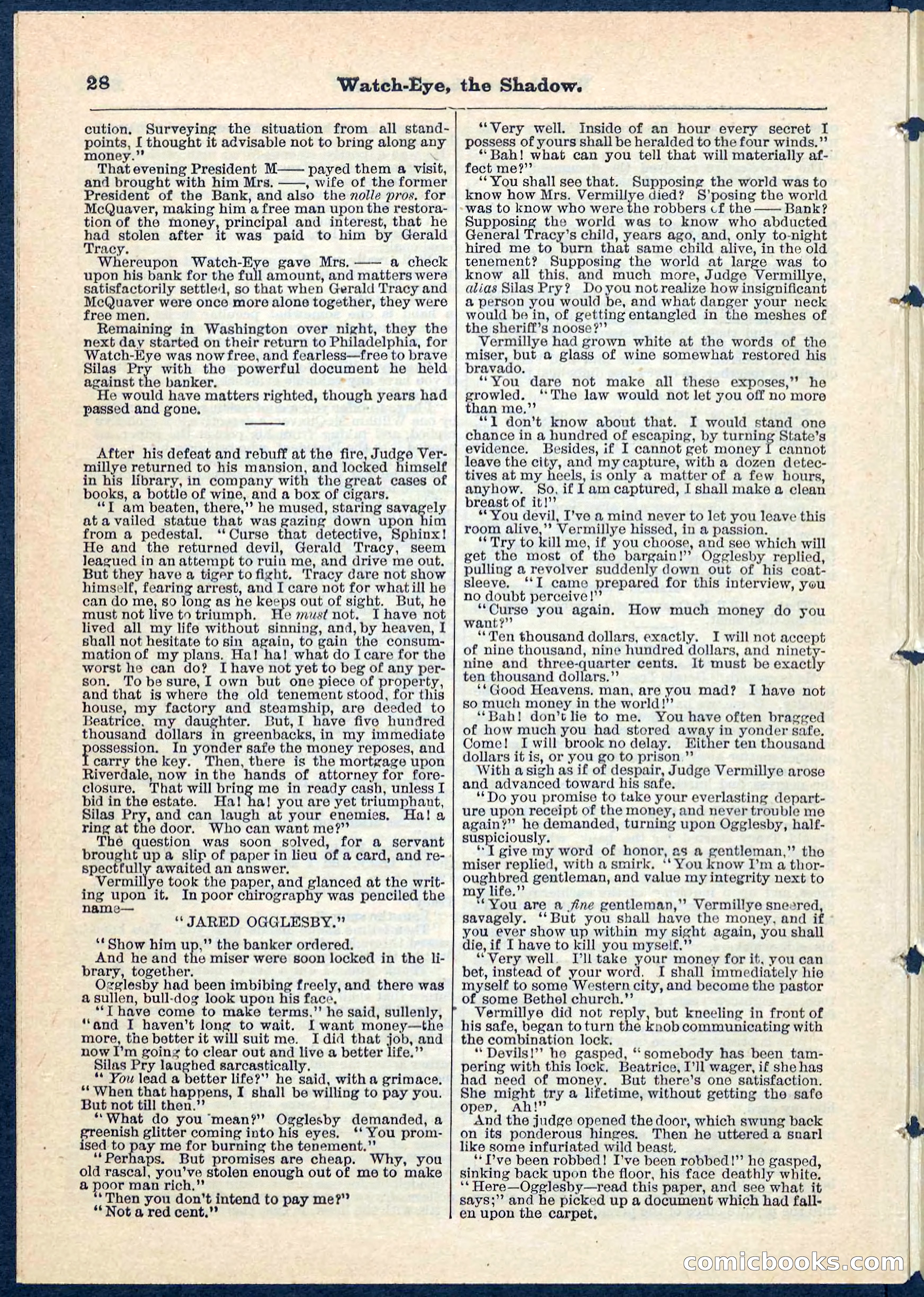 Beadle's Pocket Library No. 76 — page 28 of 32