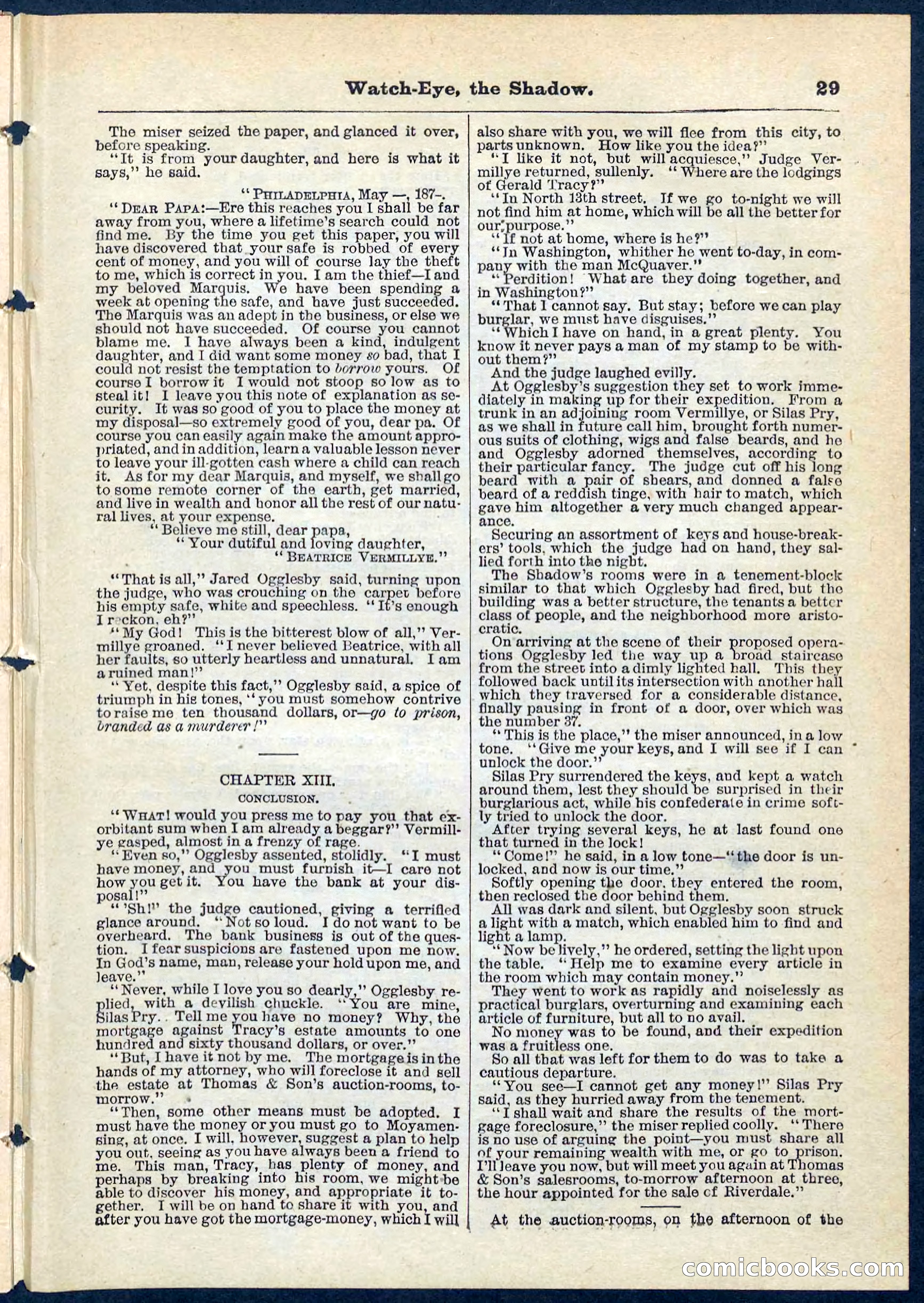 Beadle's Pocket Library No. 76 — page 29 of 32