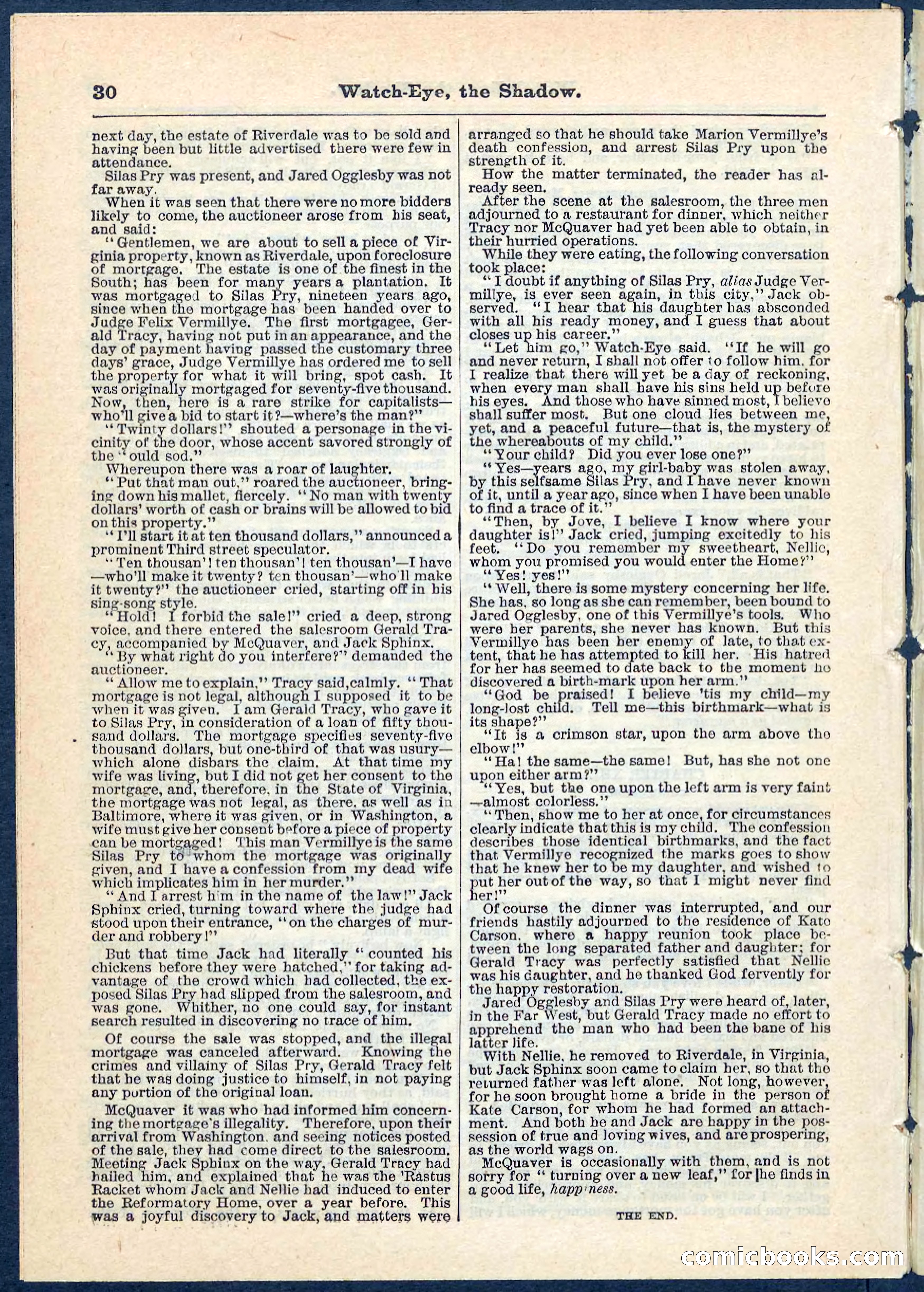 Beadle's Pocket Library No. 76 — page 30 of 32