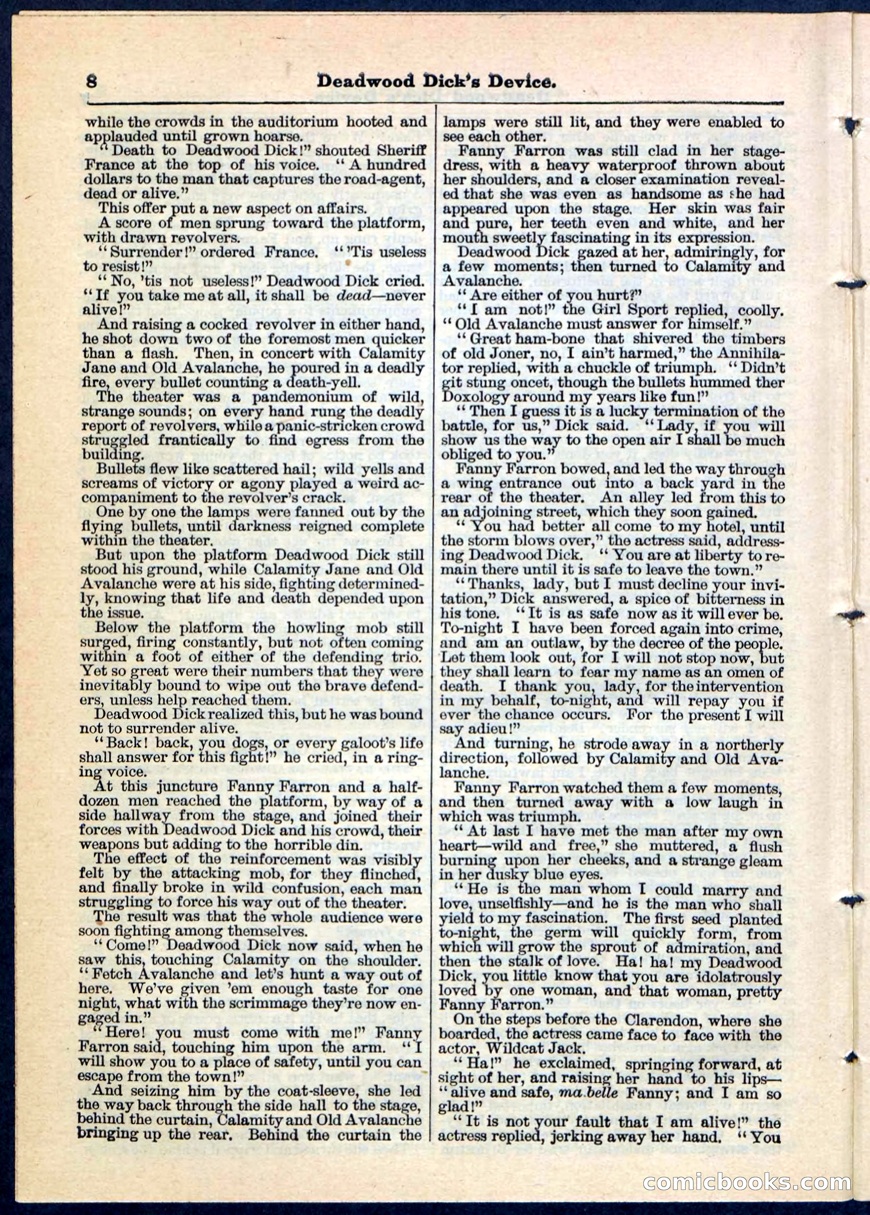 Beadle's Pocket Library No. 78 — page 8 of 32