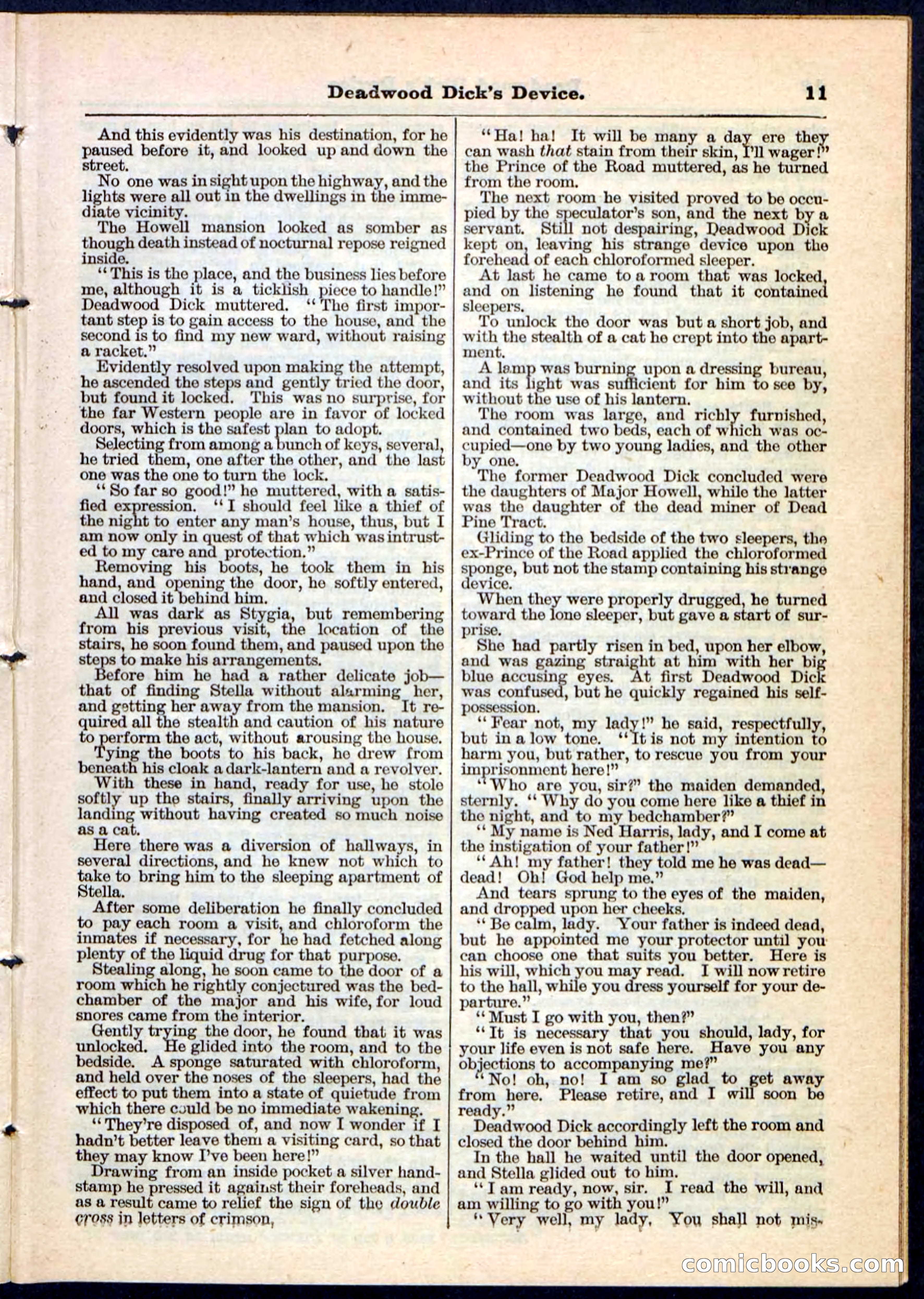 Beadle's Pocket Library No. 78 — page 11 of 32