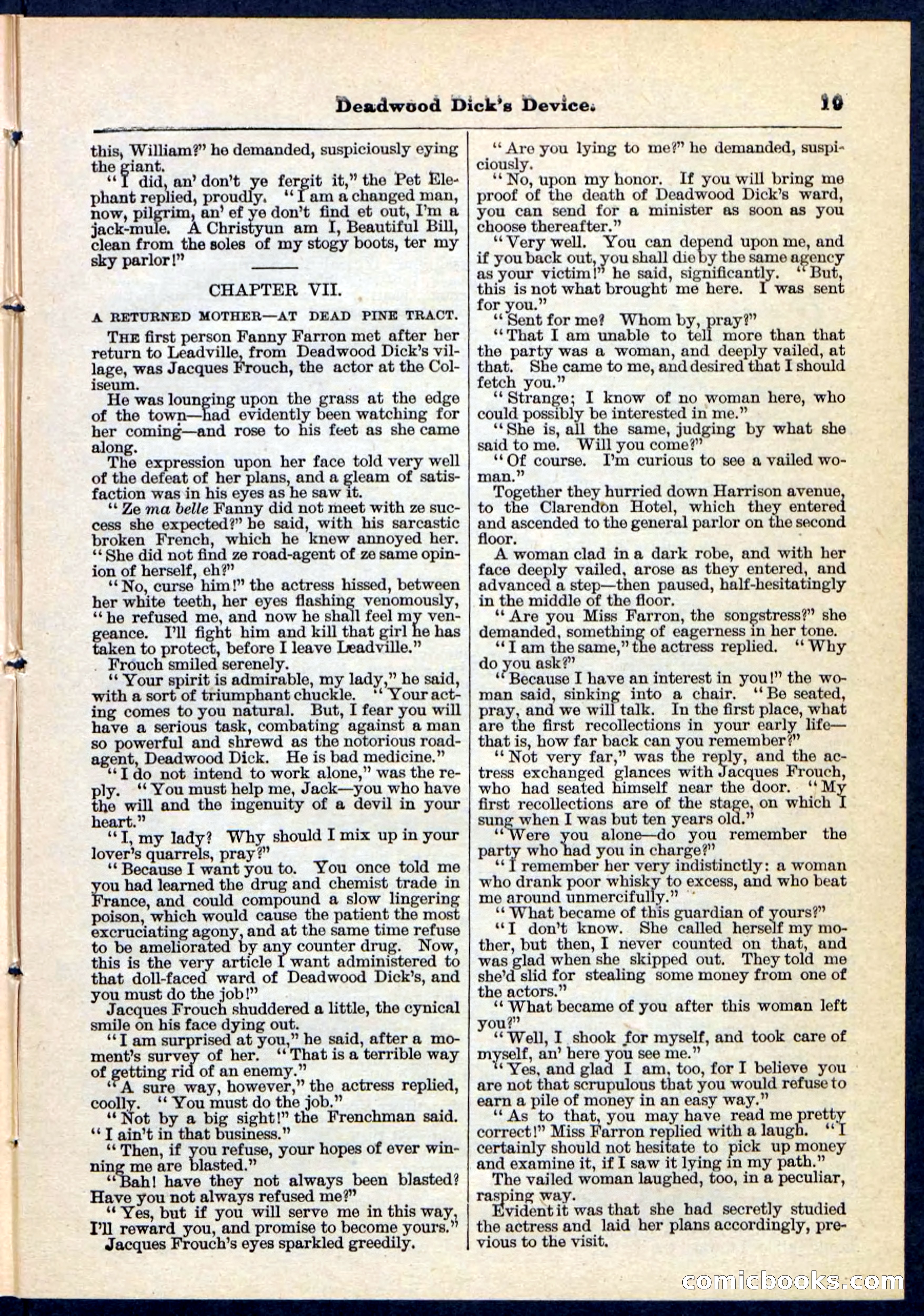 Beadle's Pocket Library No. 78 — page 19 of 32