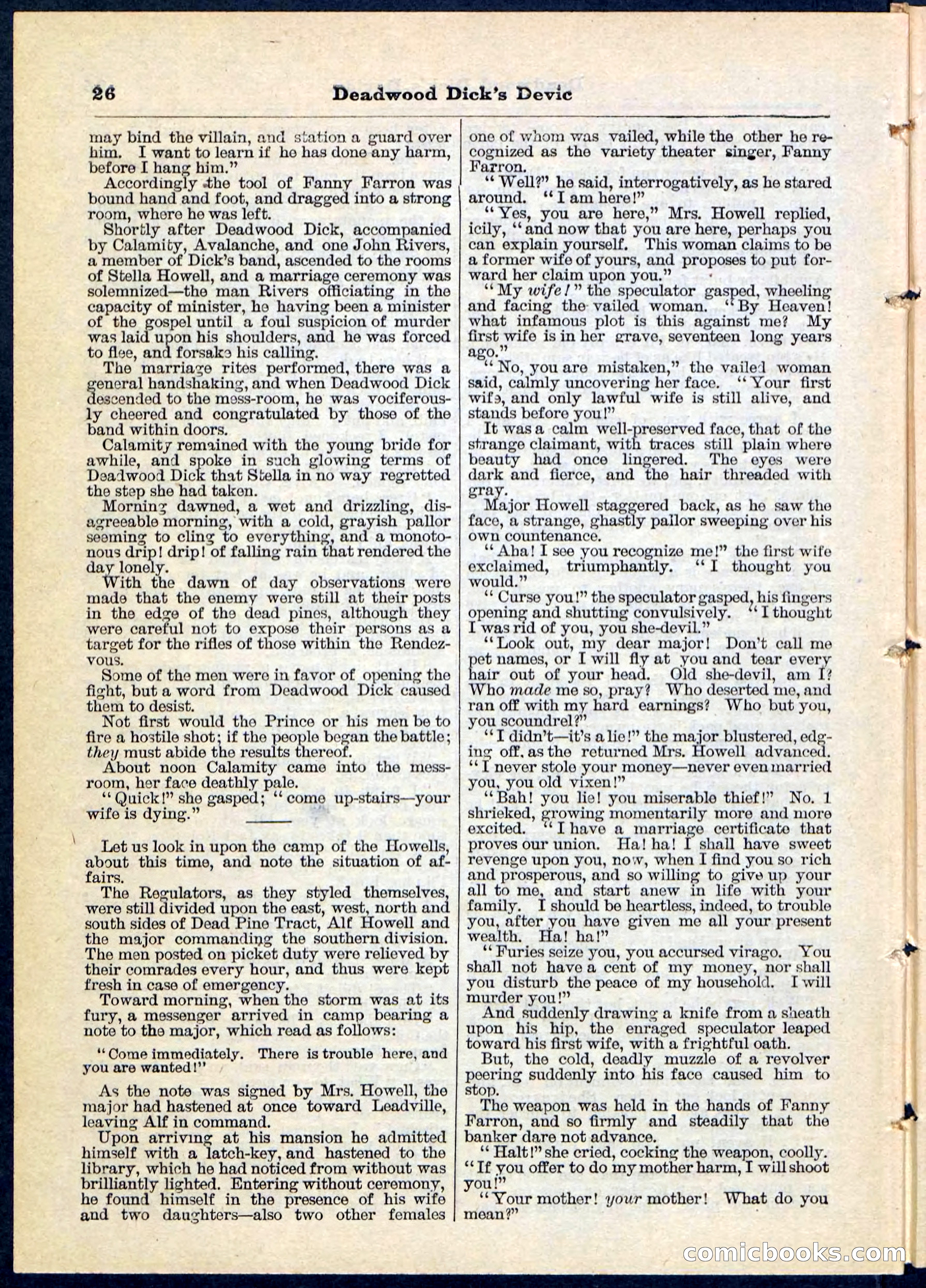 Beadle's Pocket Library No. 78 — page 26 of 32