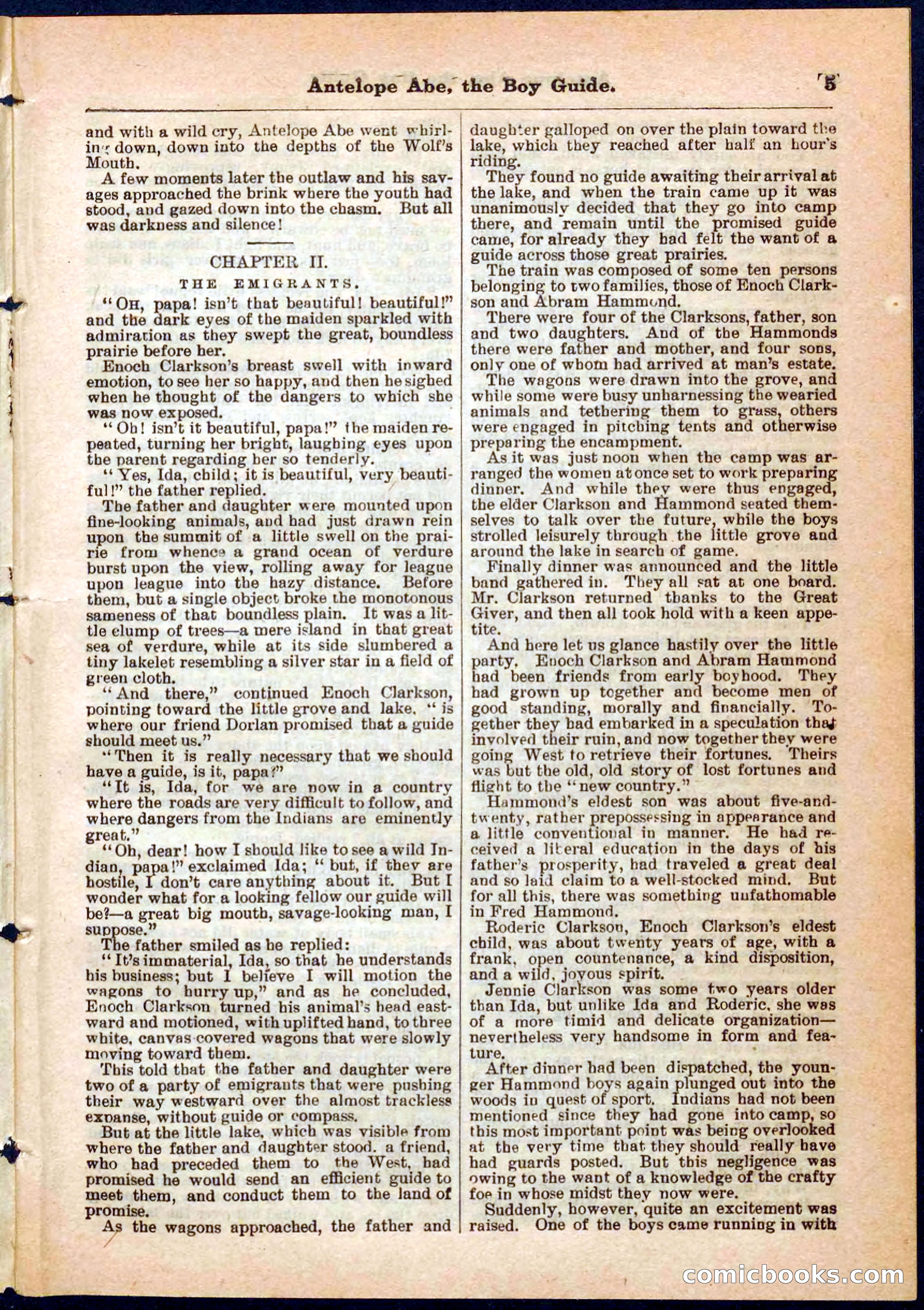 Beadle's Pocket Library No. 8 — page 5 of 32