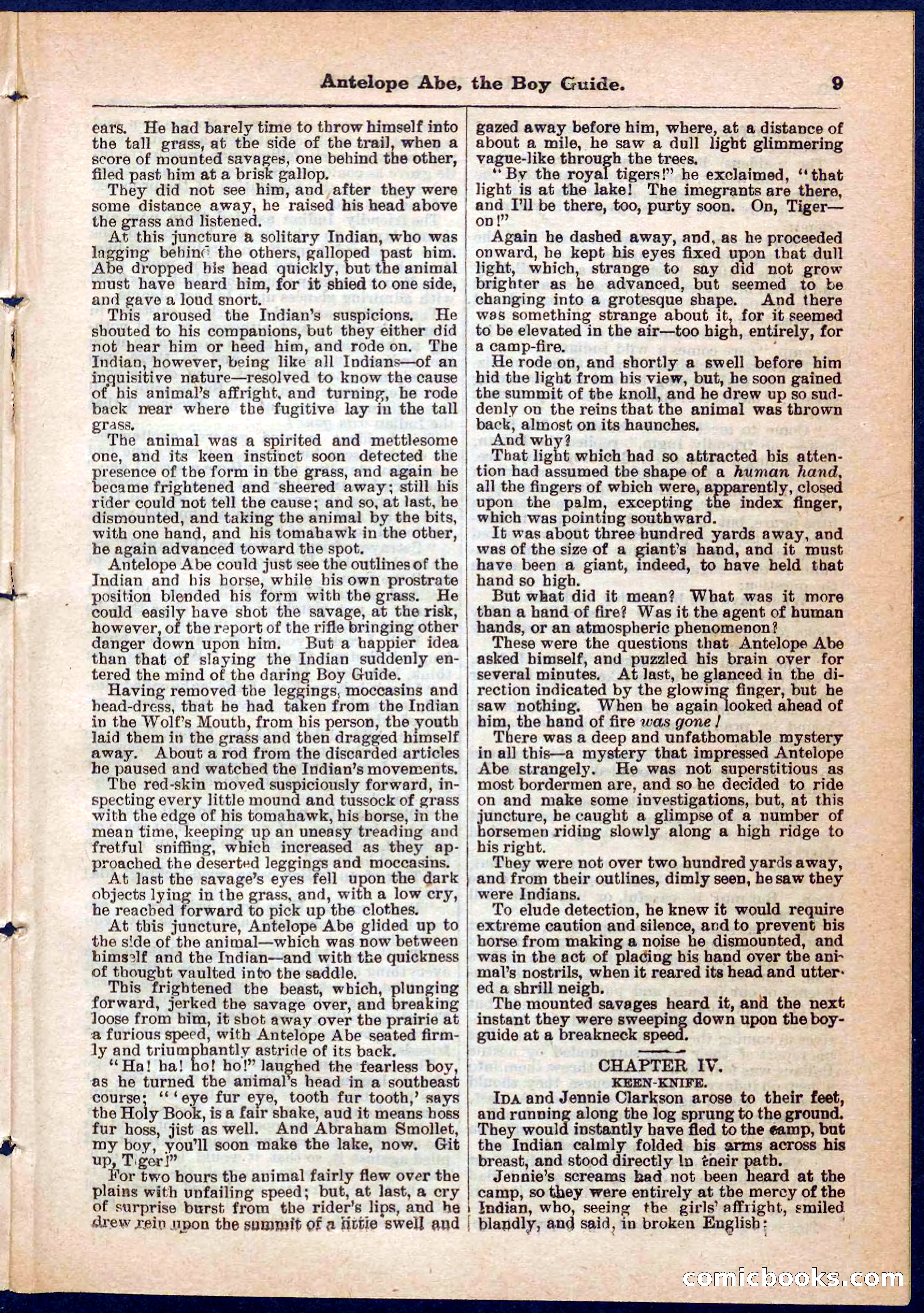 Beadle's Pocket Library No. 8 — page 9 of 32