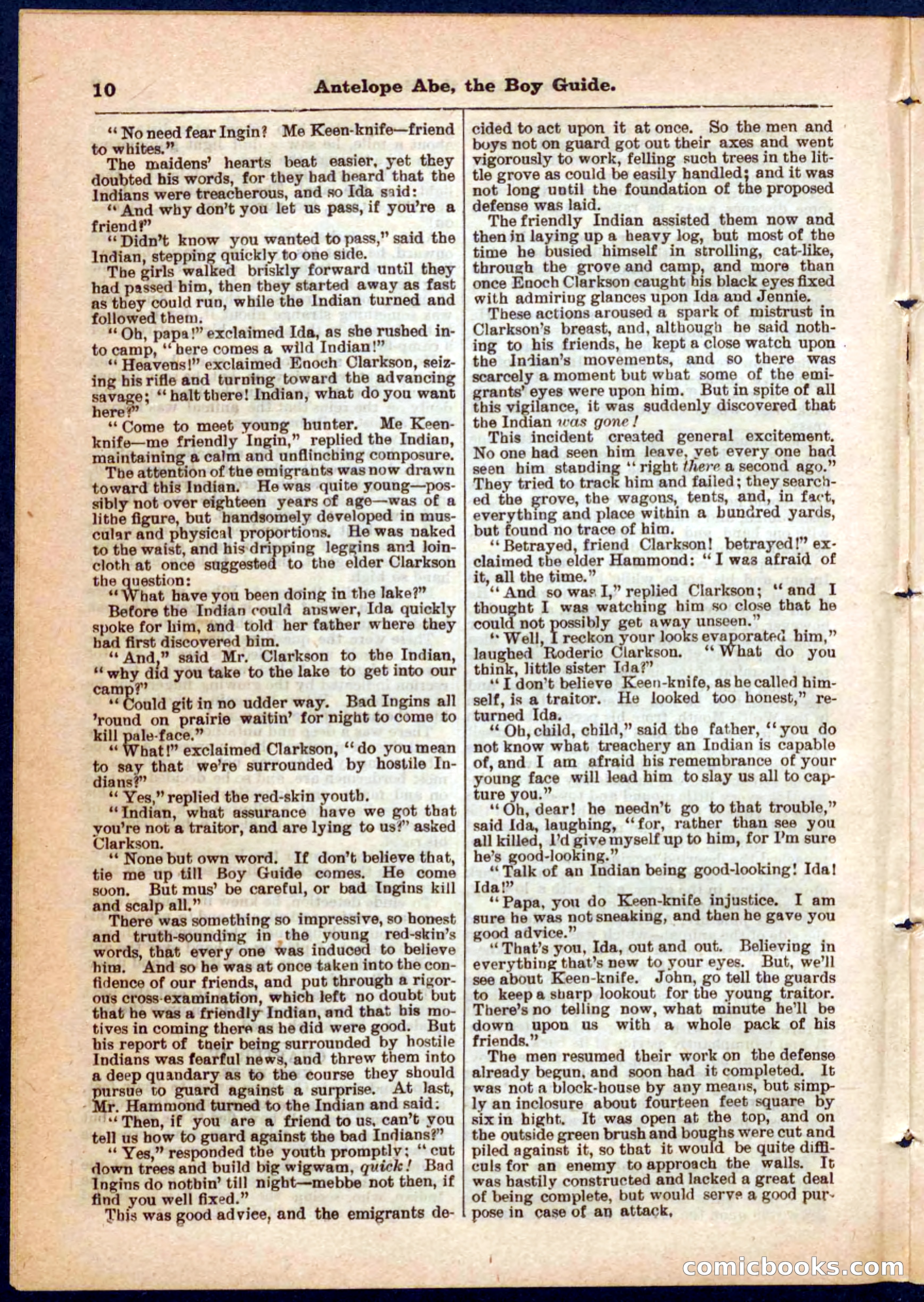 Beadle's Pocket Library No. 8 — page 10 of 32