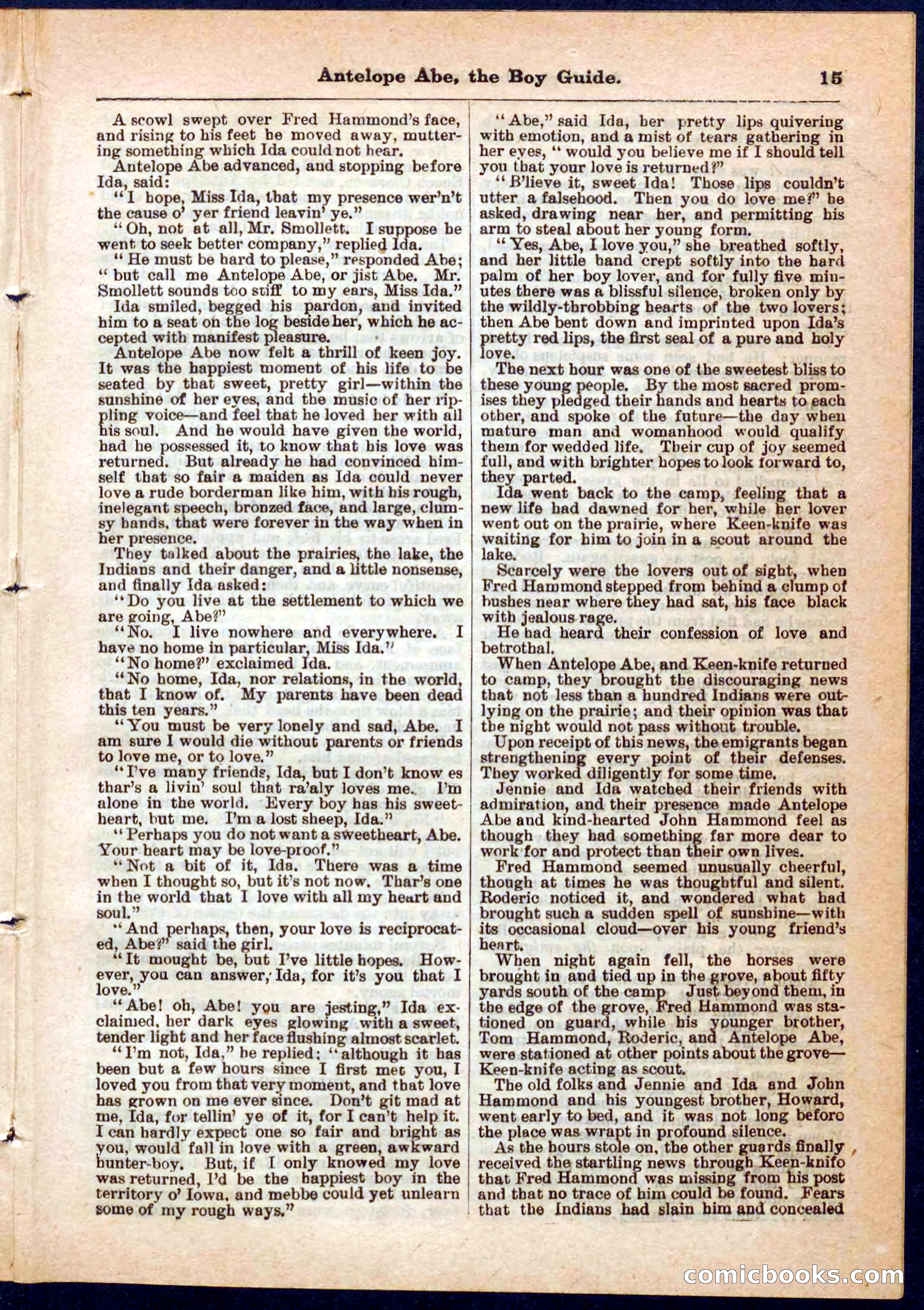 Beadle's Pocket Library No. 8 — page 15 of 32
