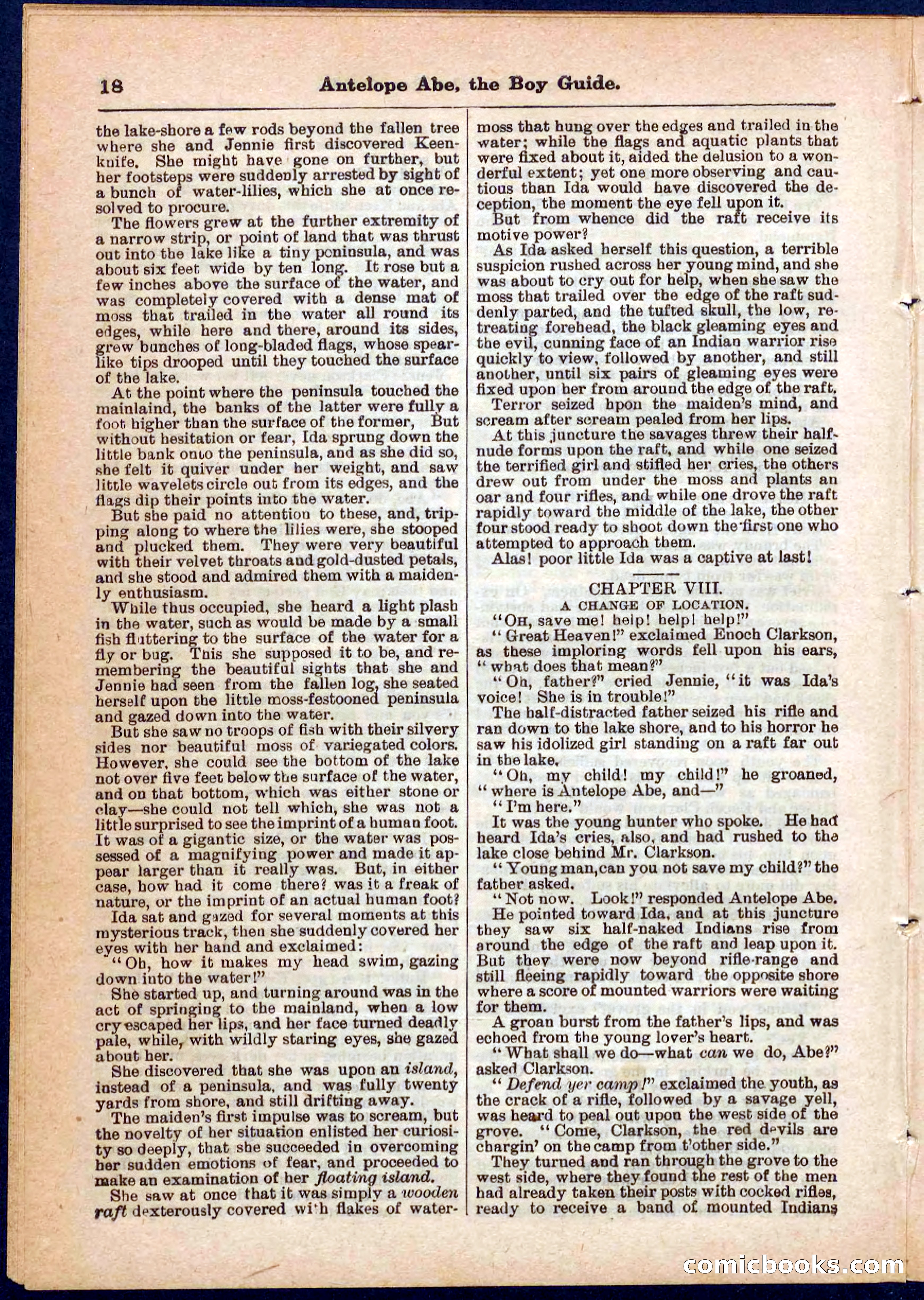 Beadle's Pocket Library No. 8 — page 18 of 32