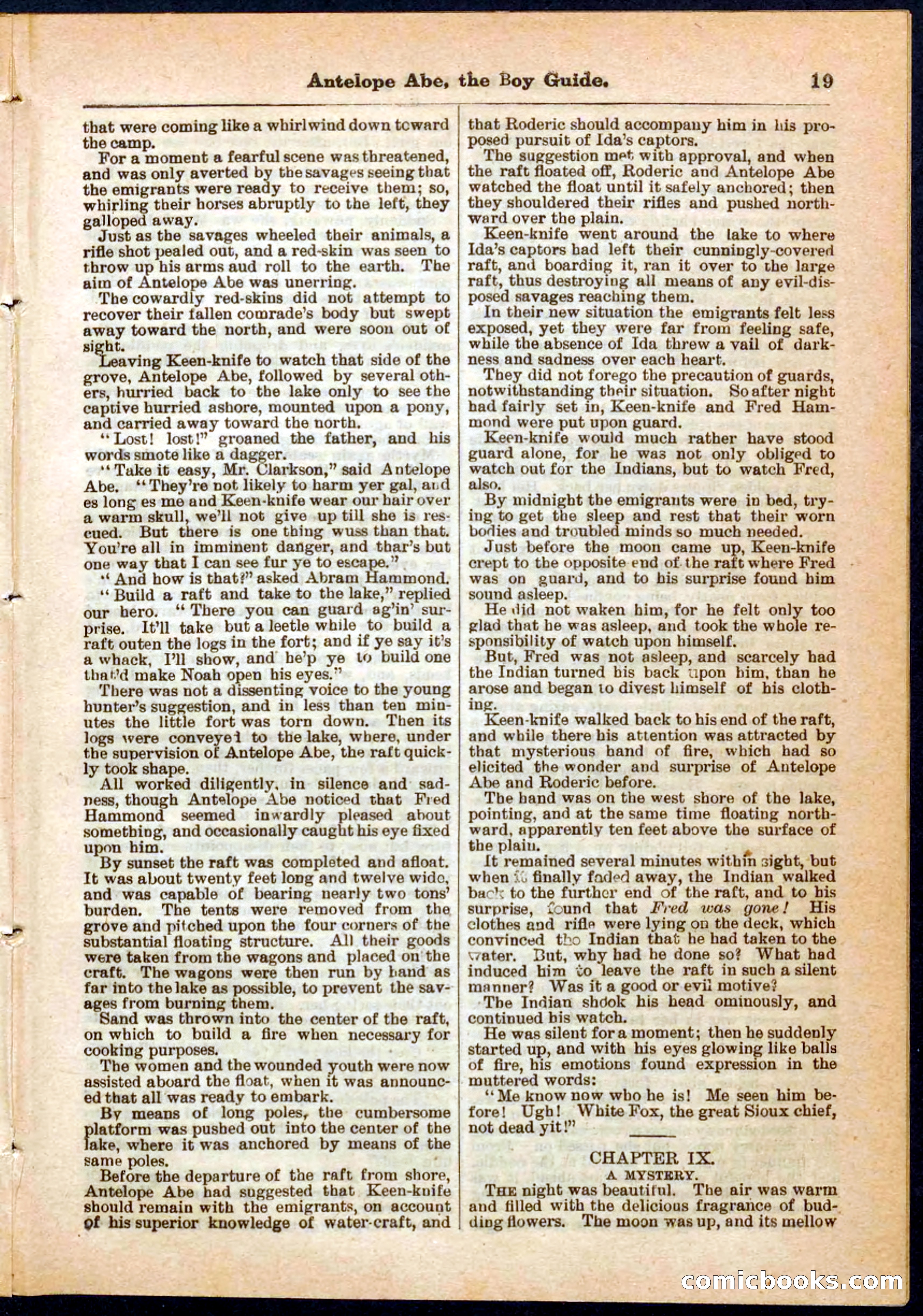 Beadle's Pocket Library No. 8 — page 19 of 32