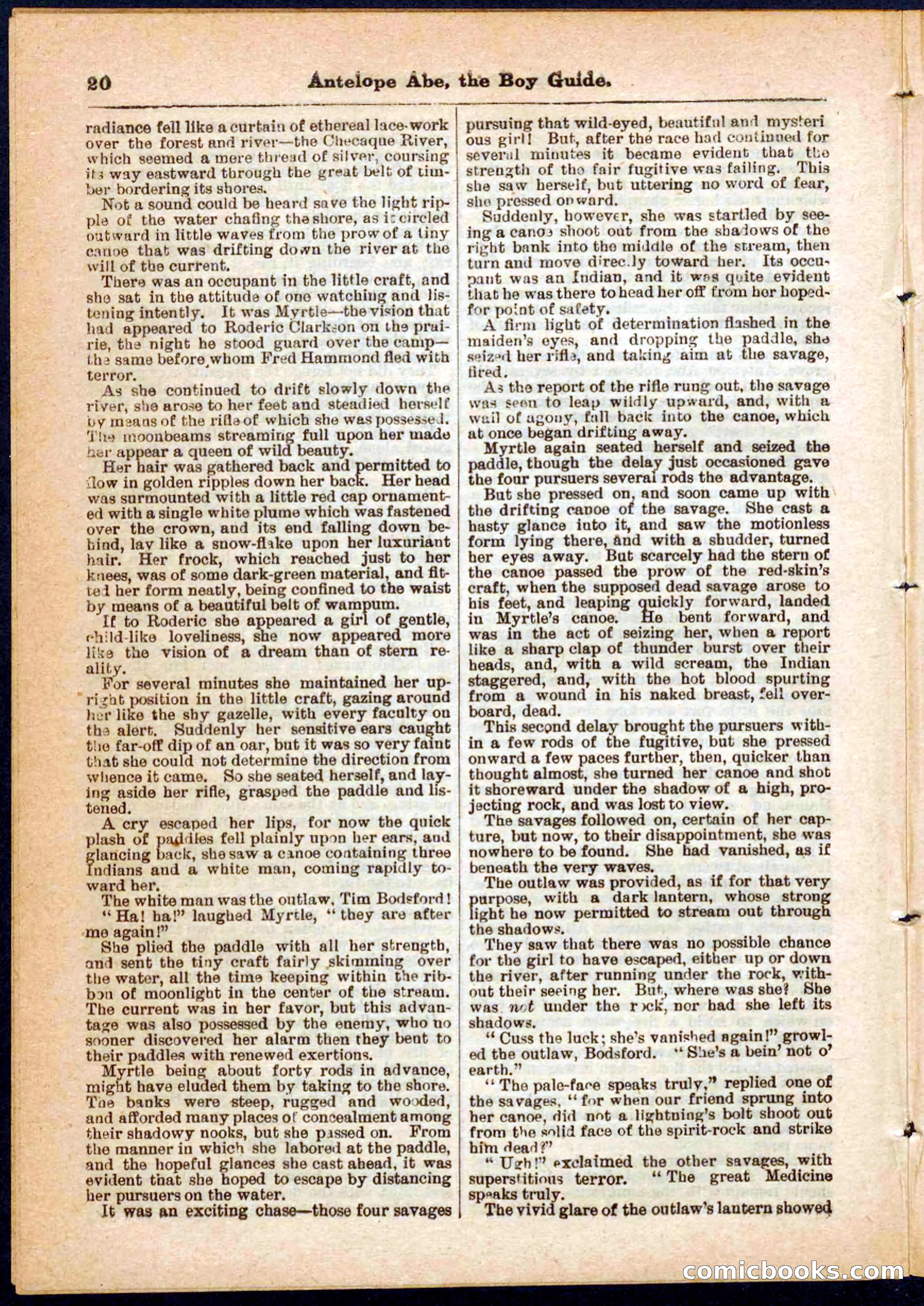 Beadle's Pocket Library No. 8 — page 20 of 32