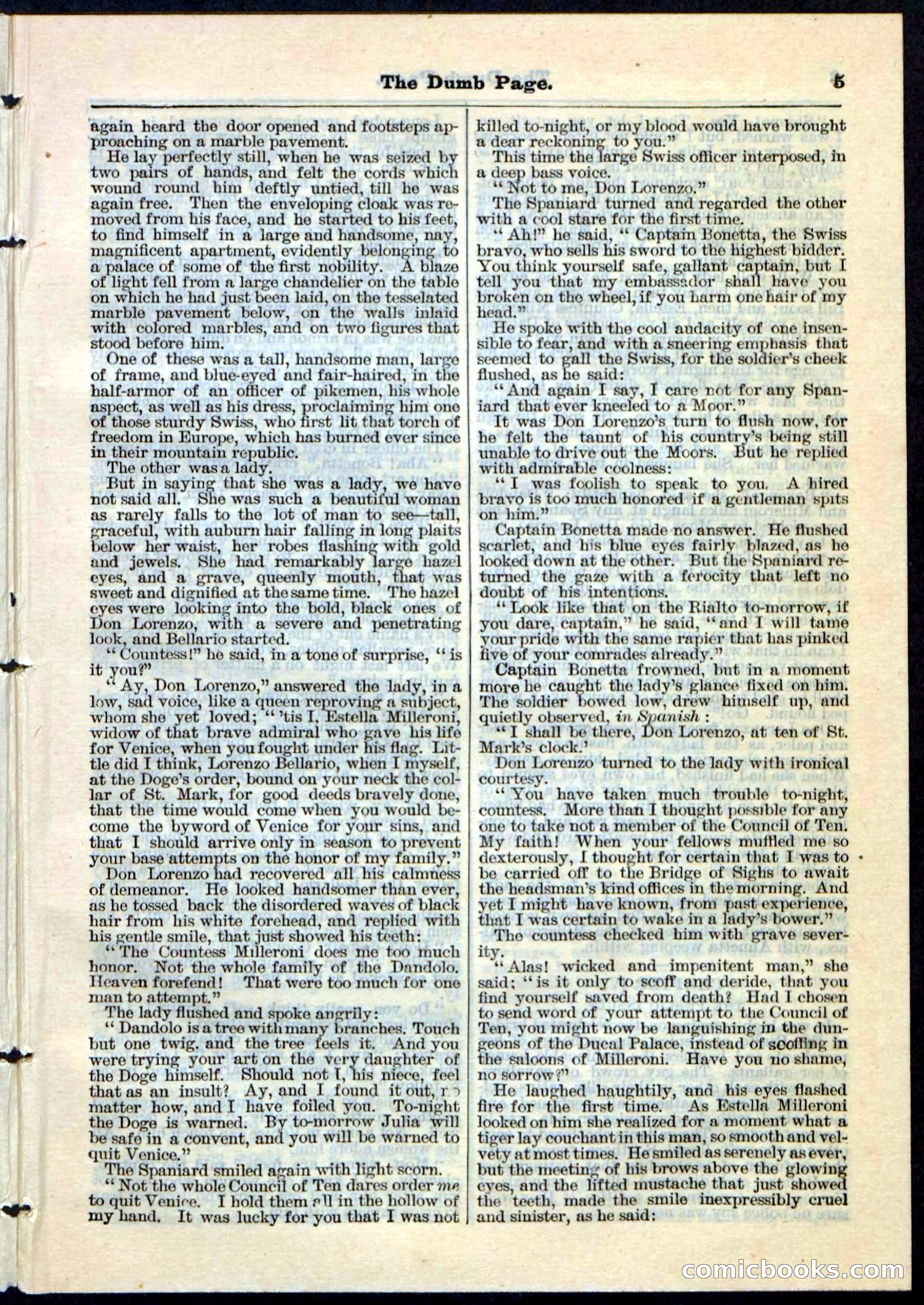 Beadle's Pocket Library No. 84 — page 5 of 32