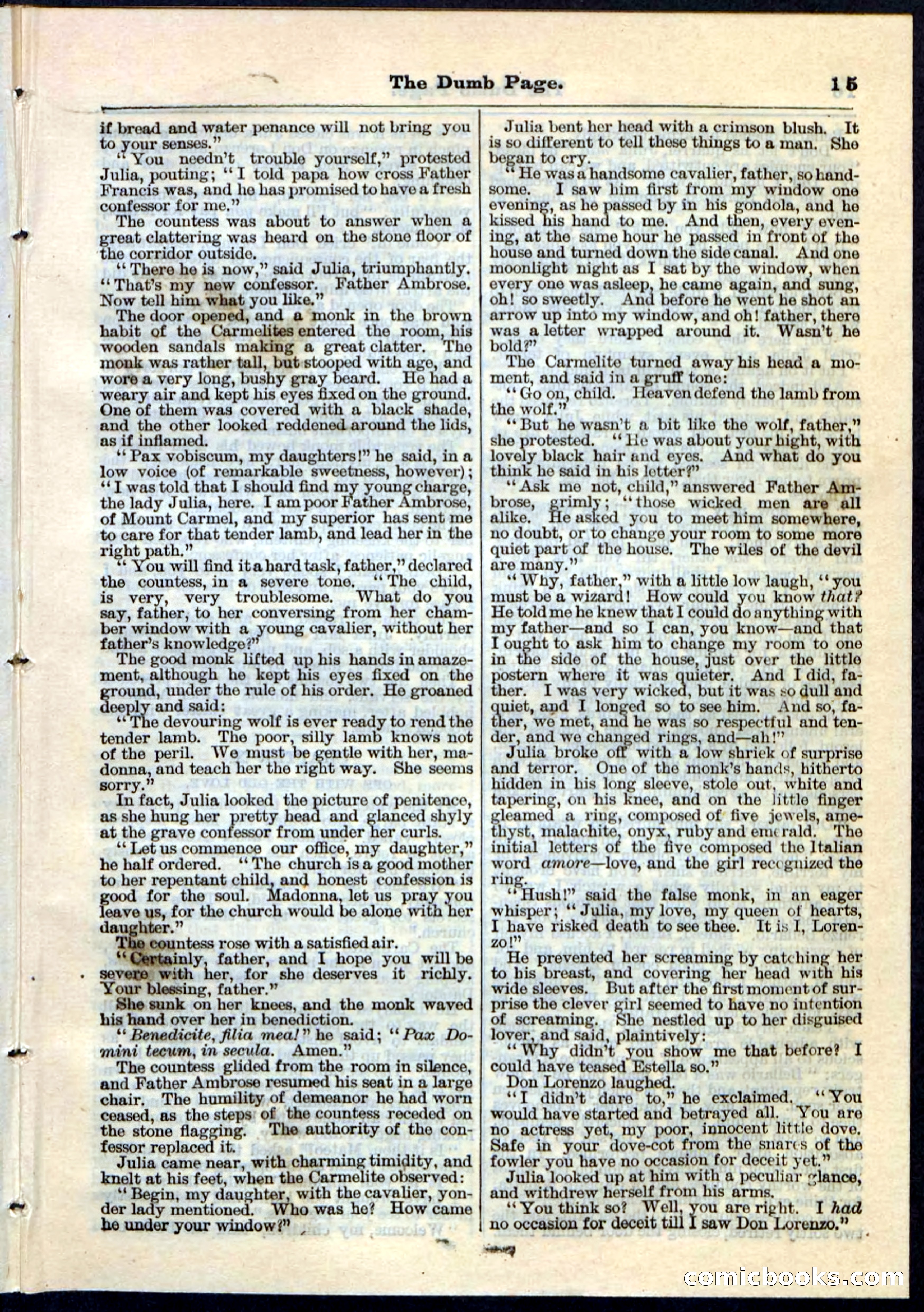 Beadle's Pocket Library No. 84 — page 15 of 32