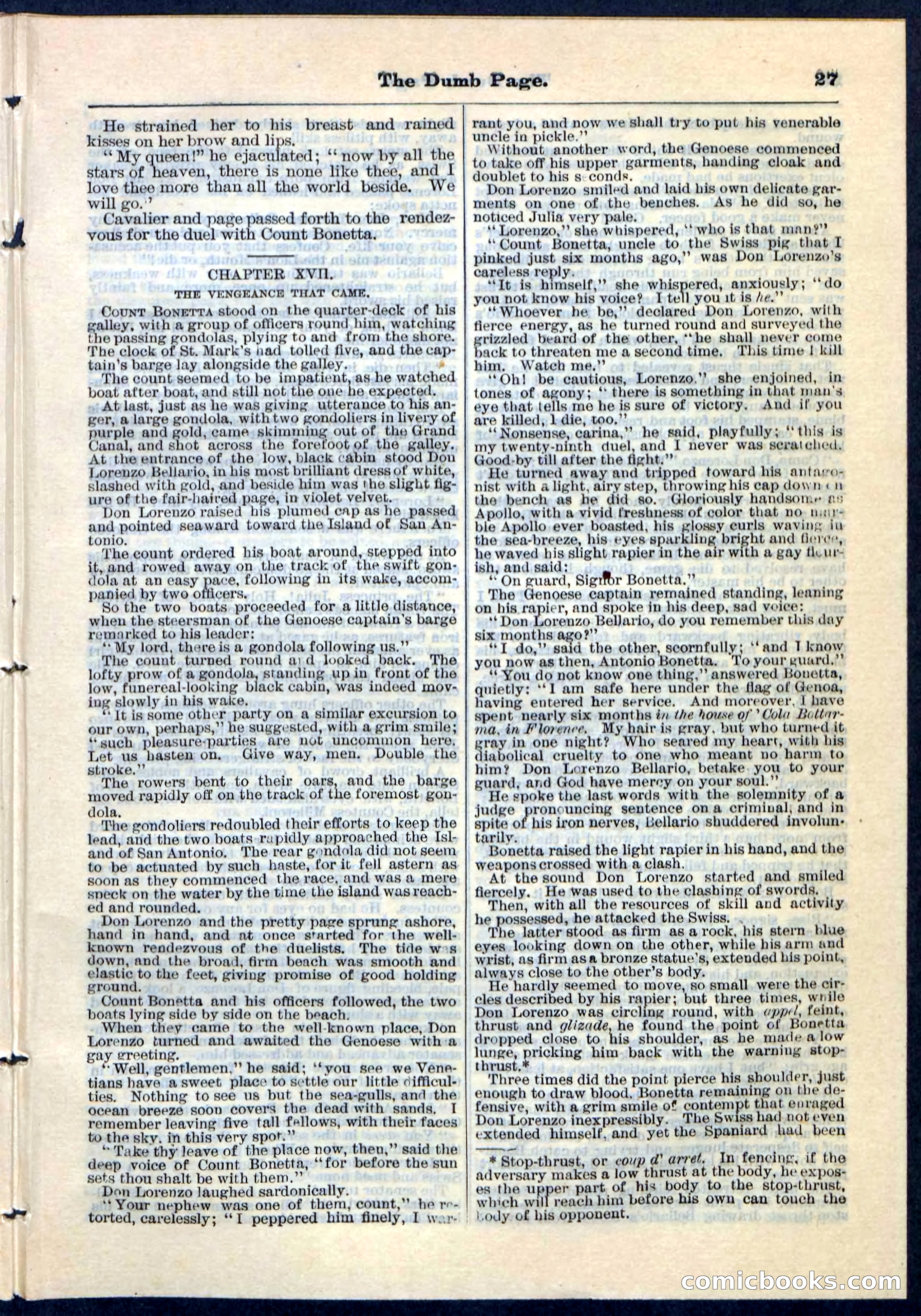 Beadle's Pocket Library No. 84 — page 27 of 32