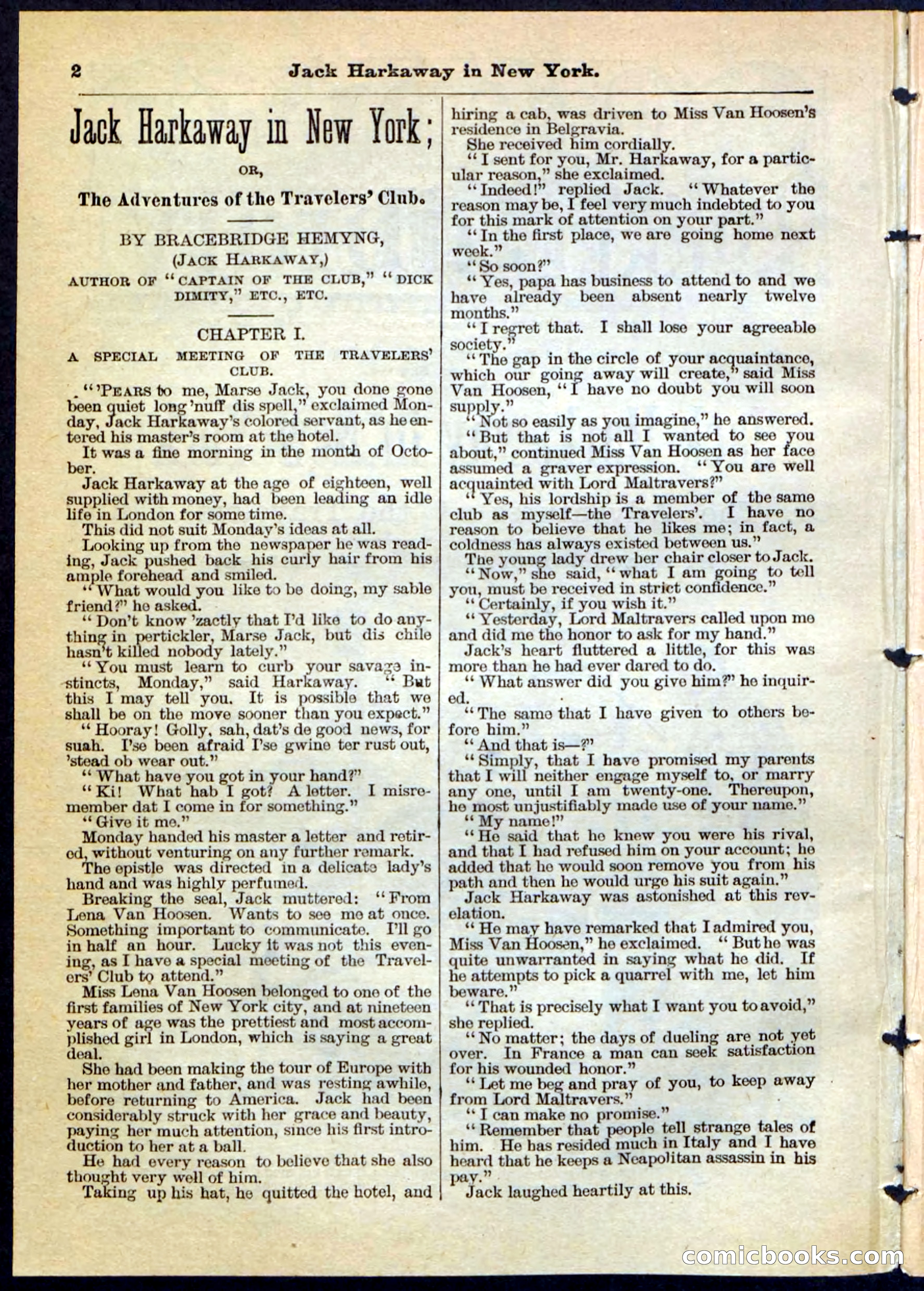 Beadle's Pocket Library No. 86 — page 2 of 32