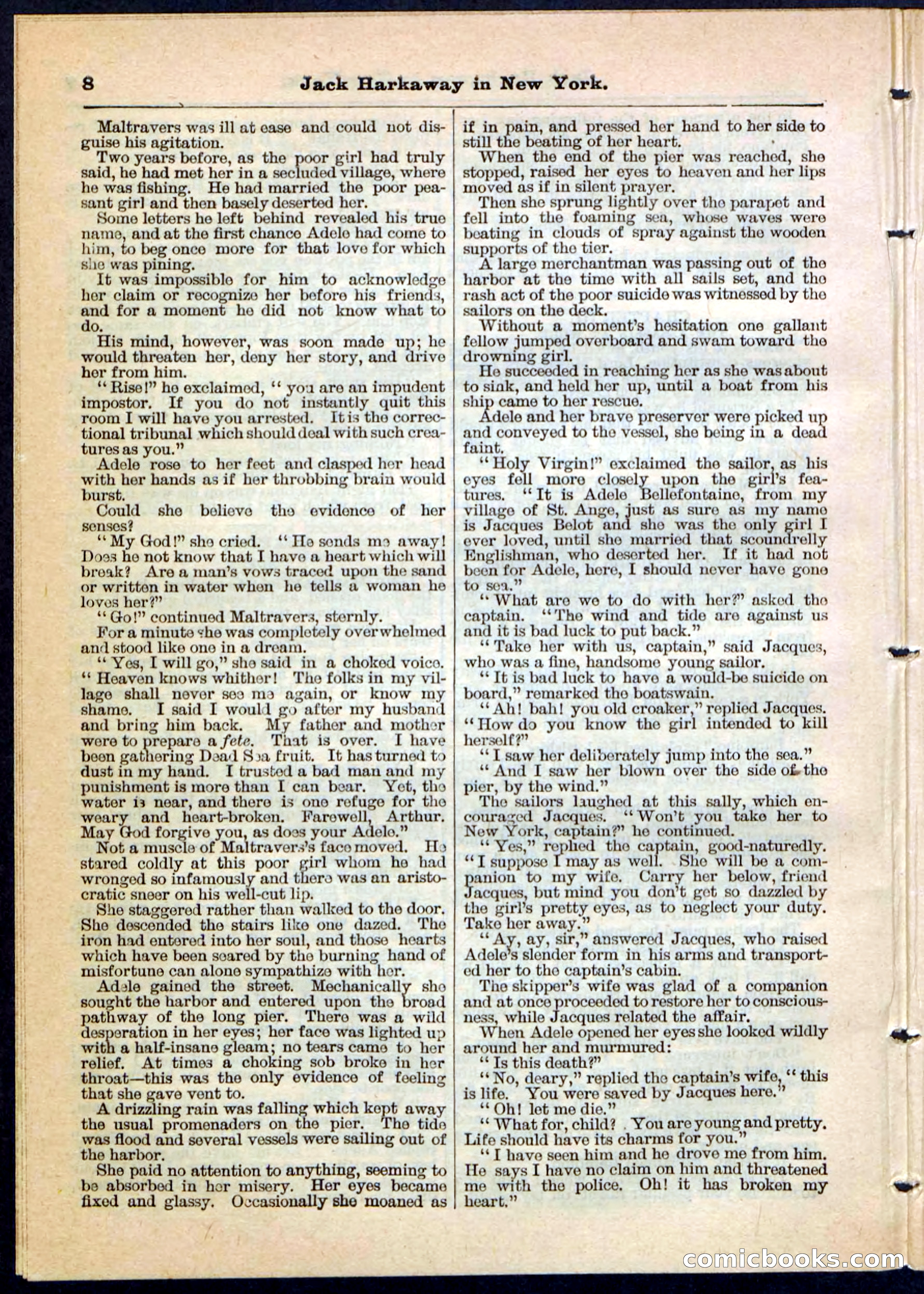 Beadle's Pocket Library No. 86 — page 8 of 32