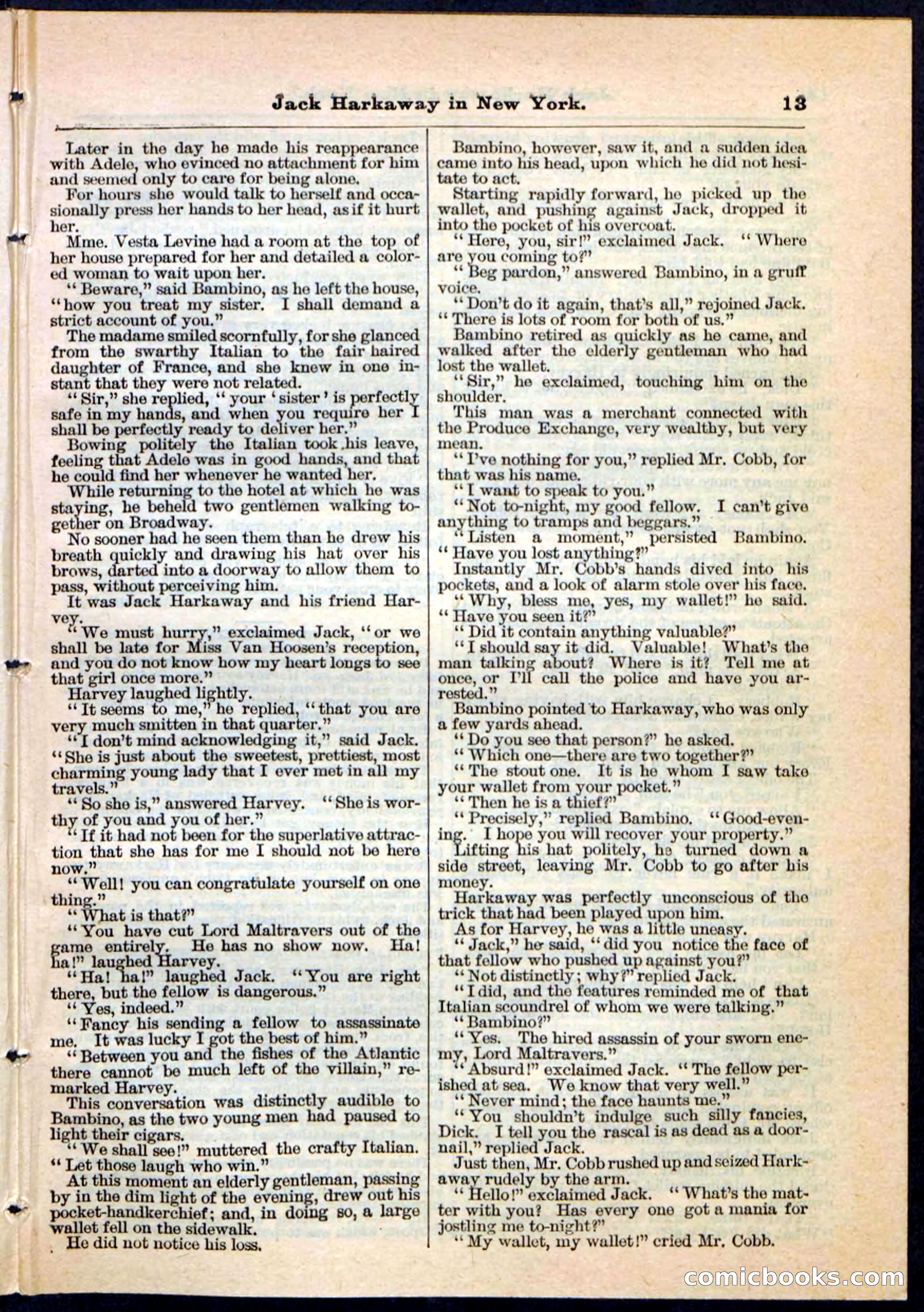 Beadle's Pocket Library No. 86 — page 13 of 32