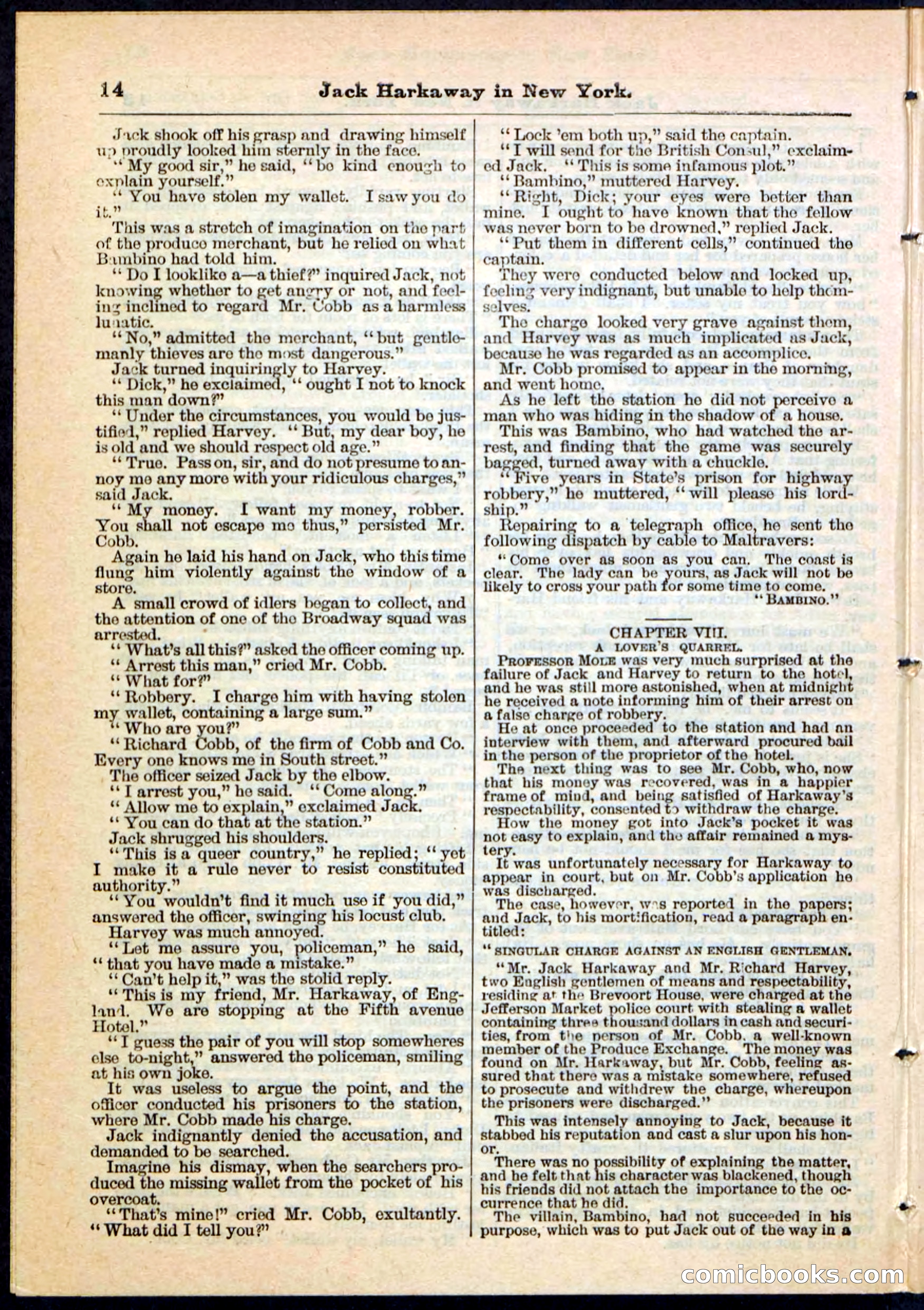 Beadle's Pocket Library No. 86 — page 14 of 32