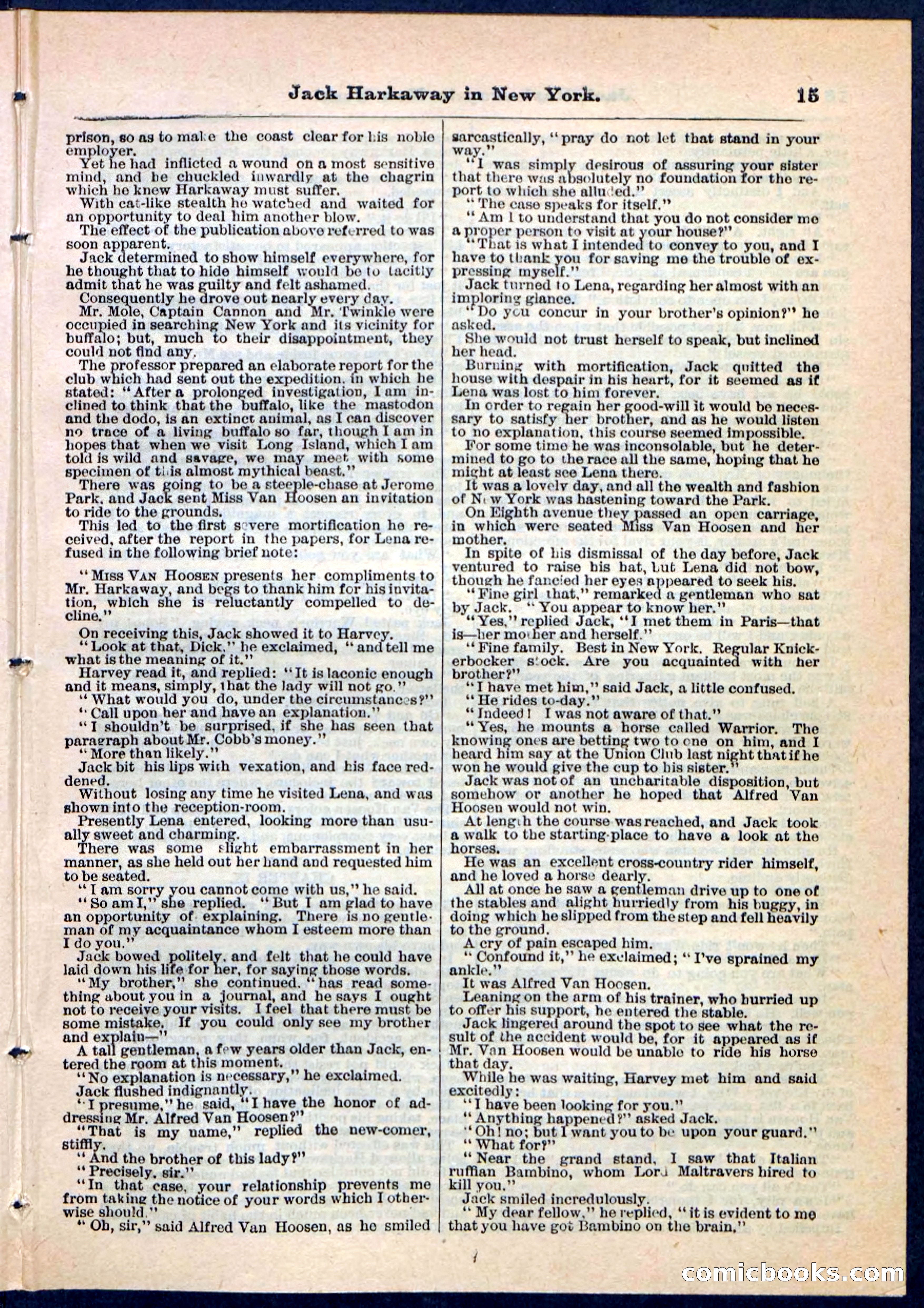Beadle's Pocket Library No. 86 — page 15 of 32