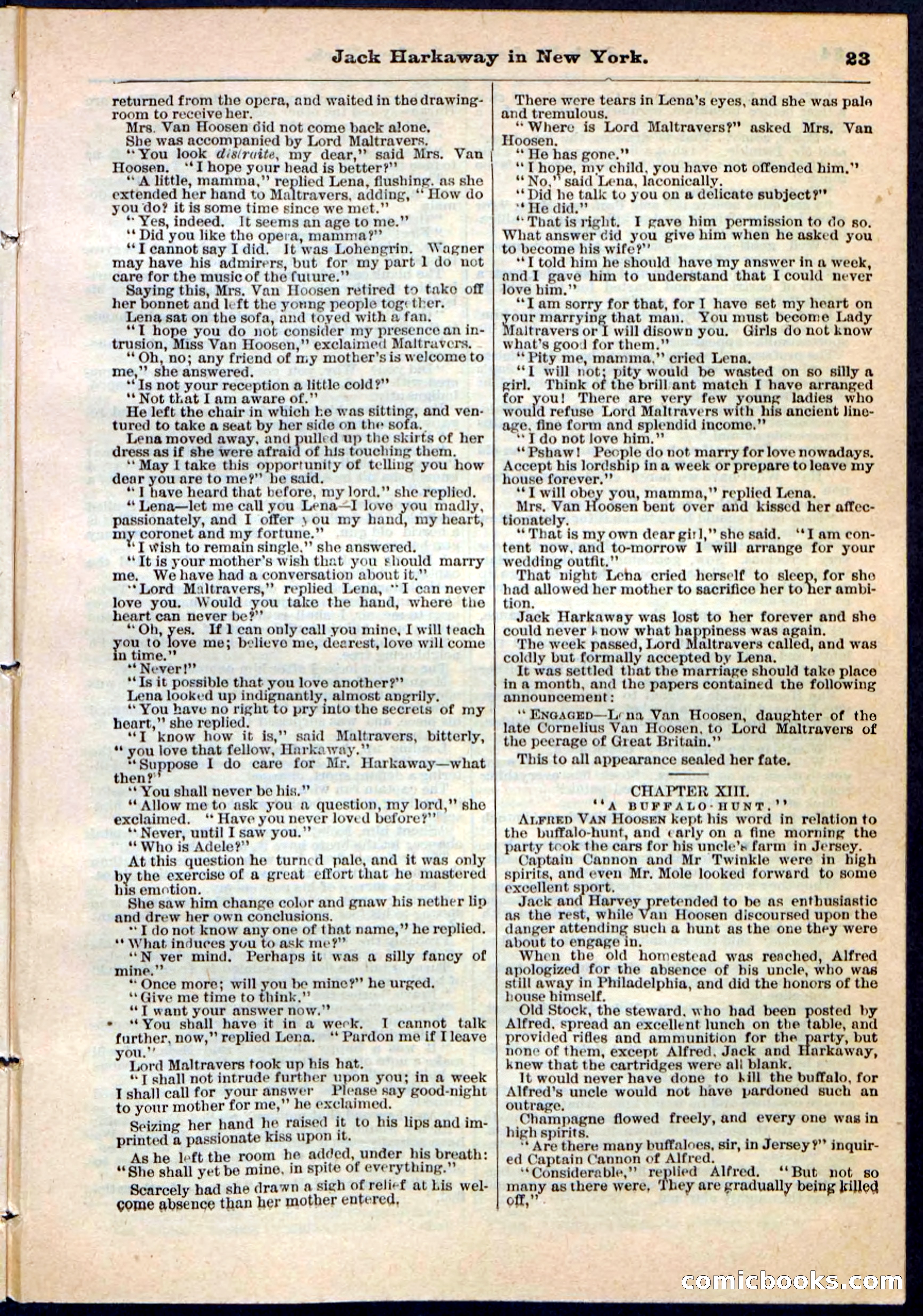 Beadle's Pocket Library No. 86 — page 23 of 32