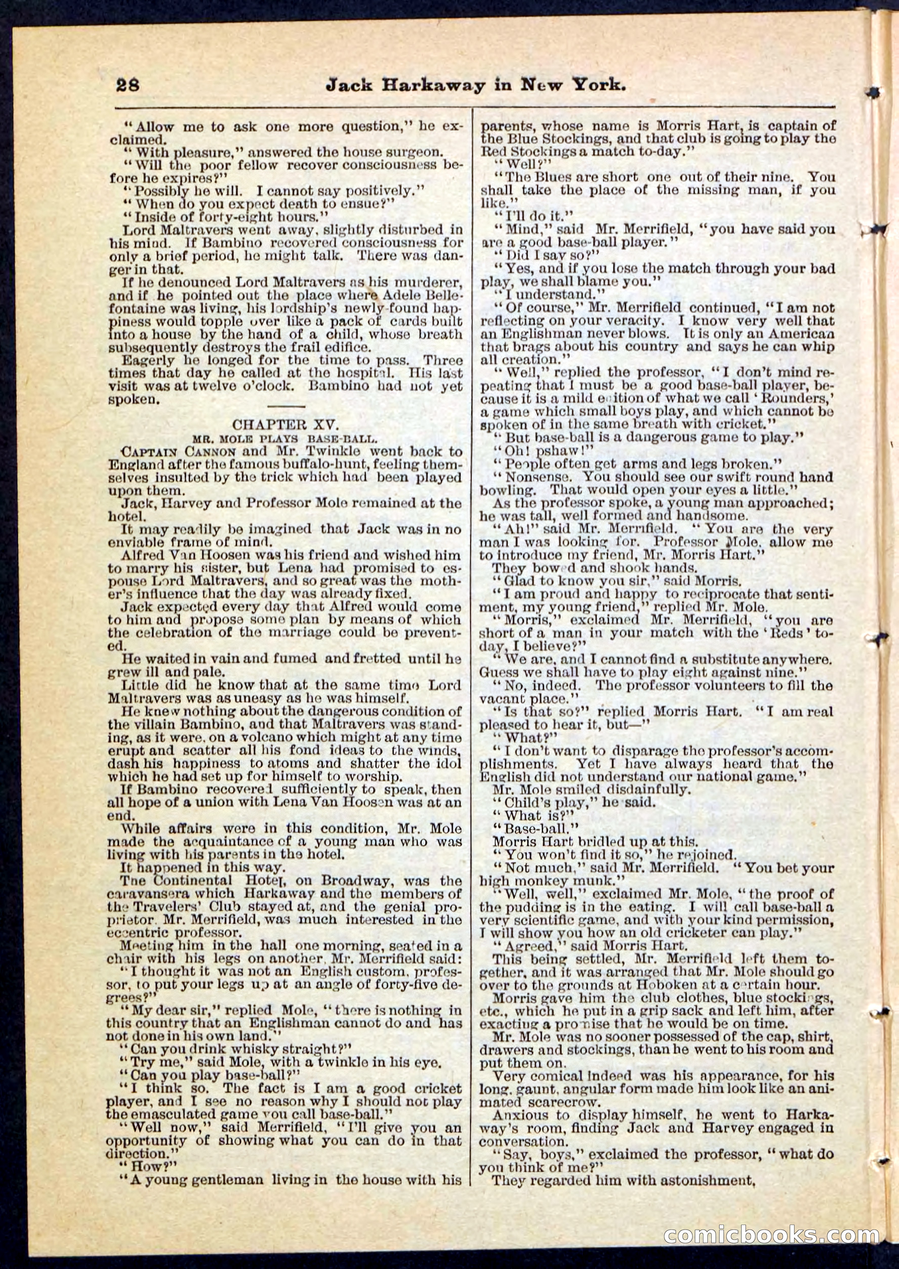 Beadle's Pocket Library No. 86 — page 28 of 32