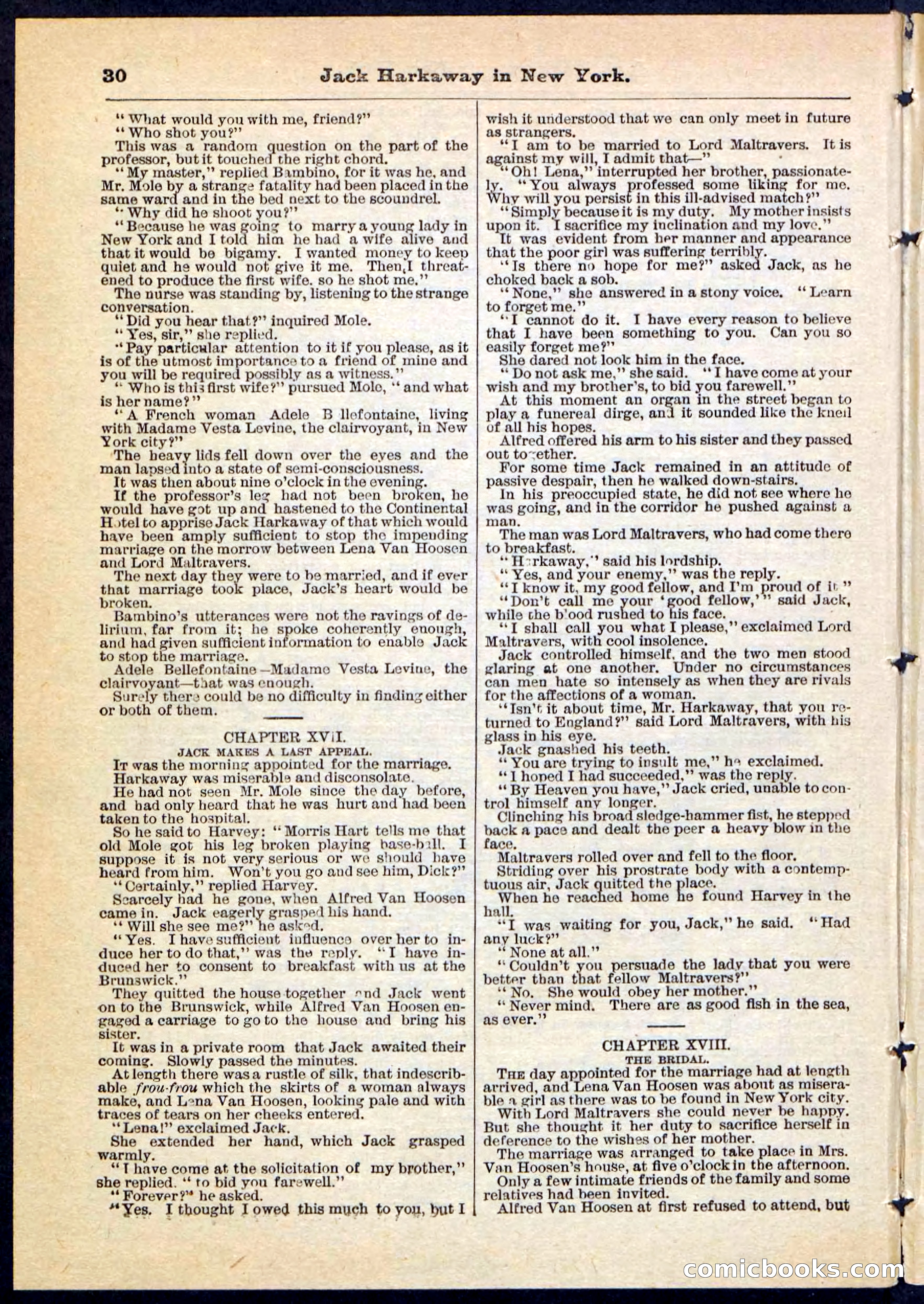 Beadle's Pocket Library No. 86 — page 30 of 32