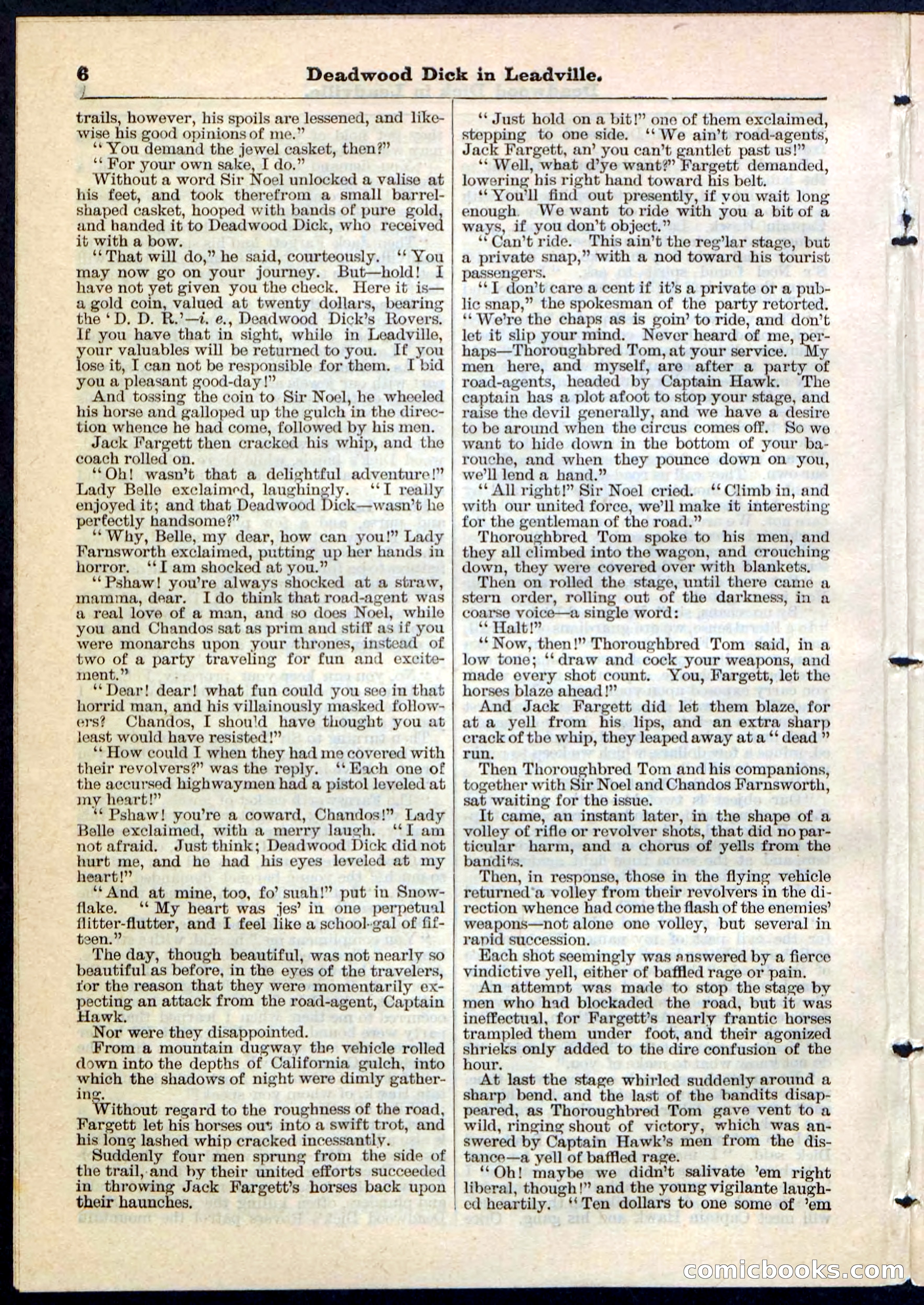 Beadle's Pocket Library No. 88 — page 6 of 32