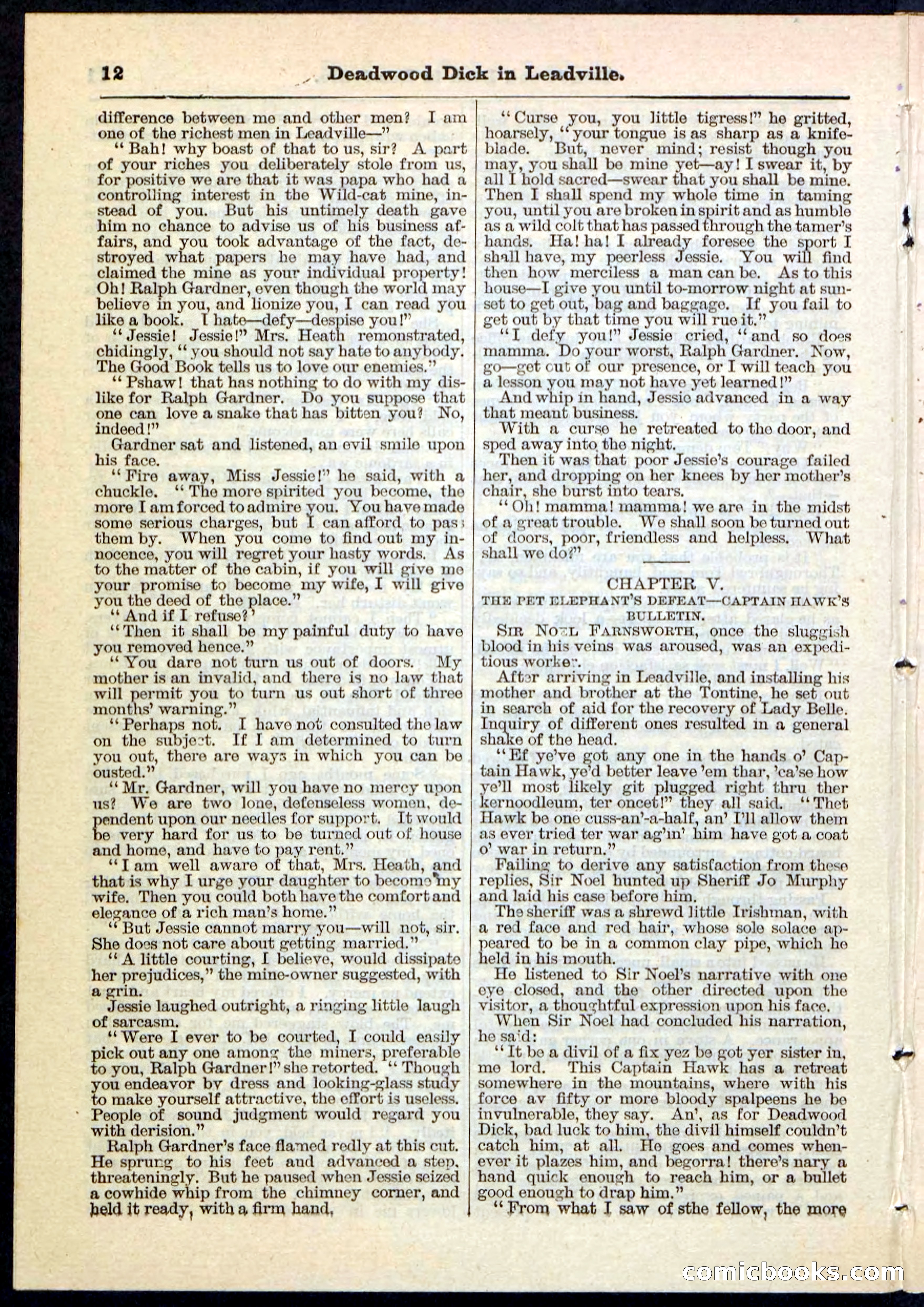 Beadle's Pocket Library No. 88 — page 12 of 32