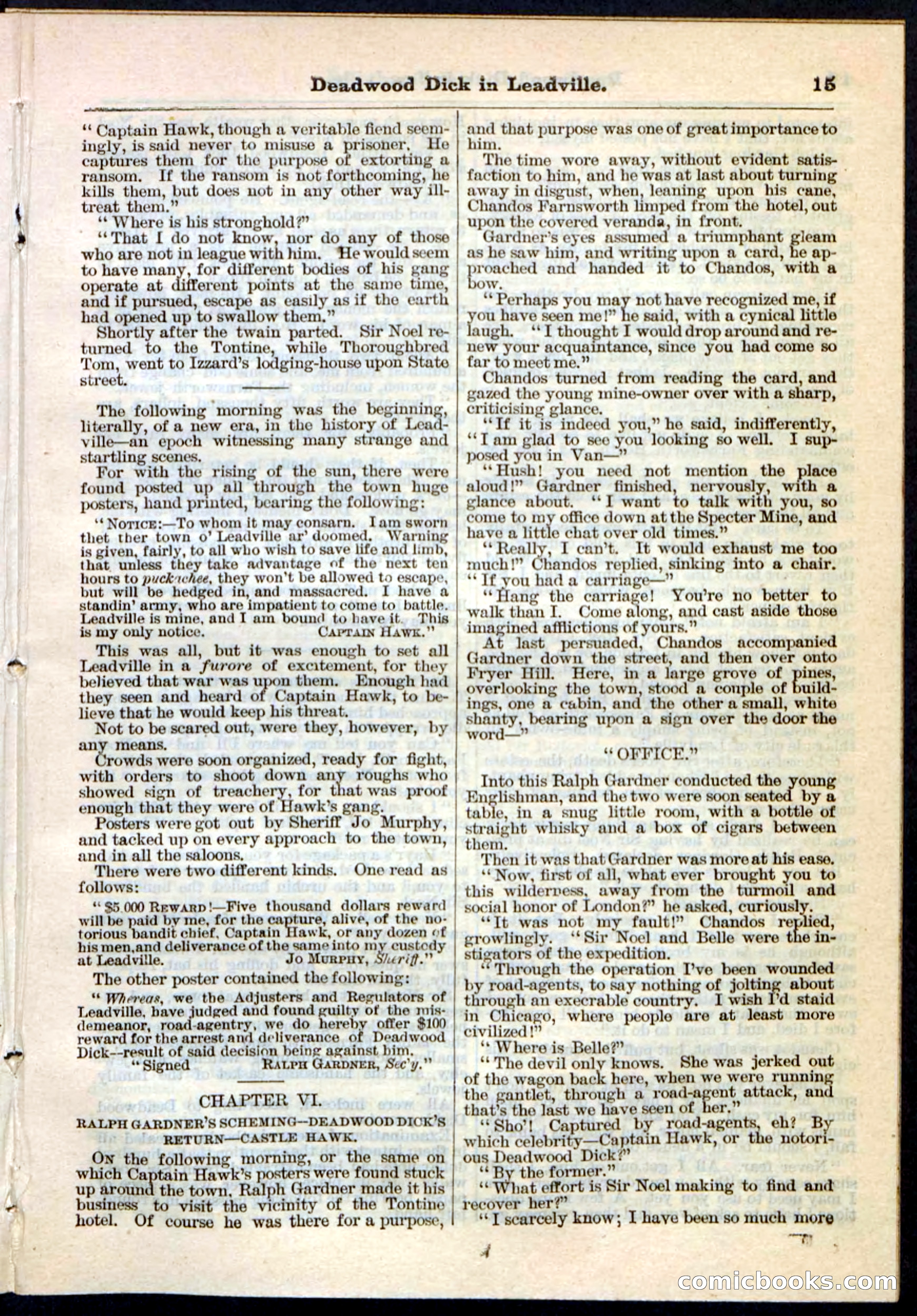 Beadle's Pocket Library No. 88 — page 15 of 32