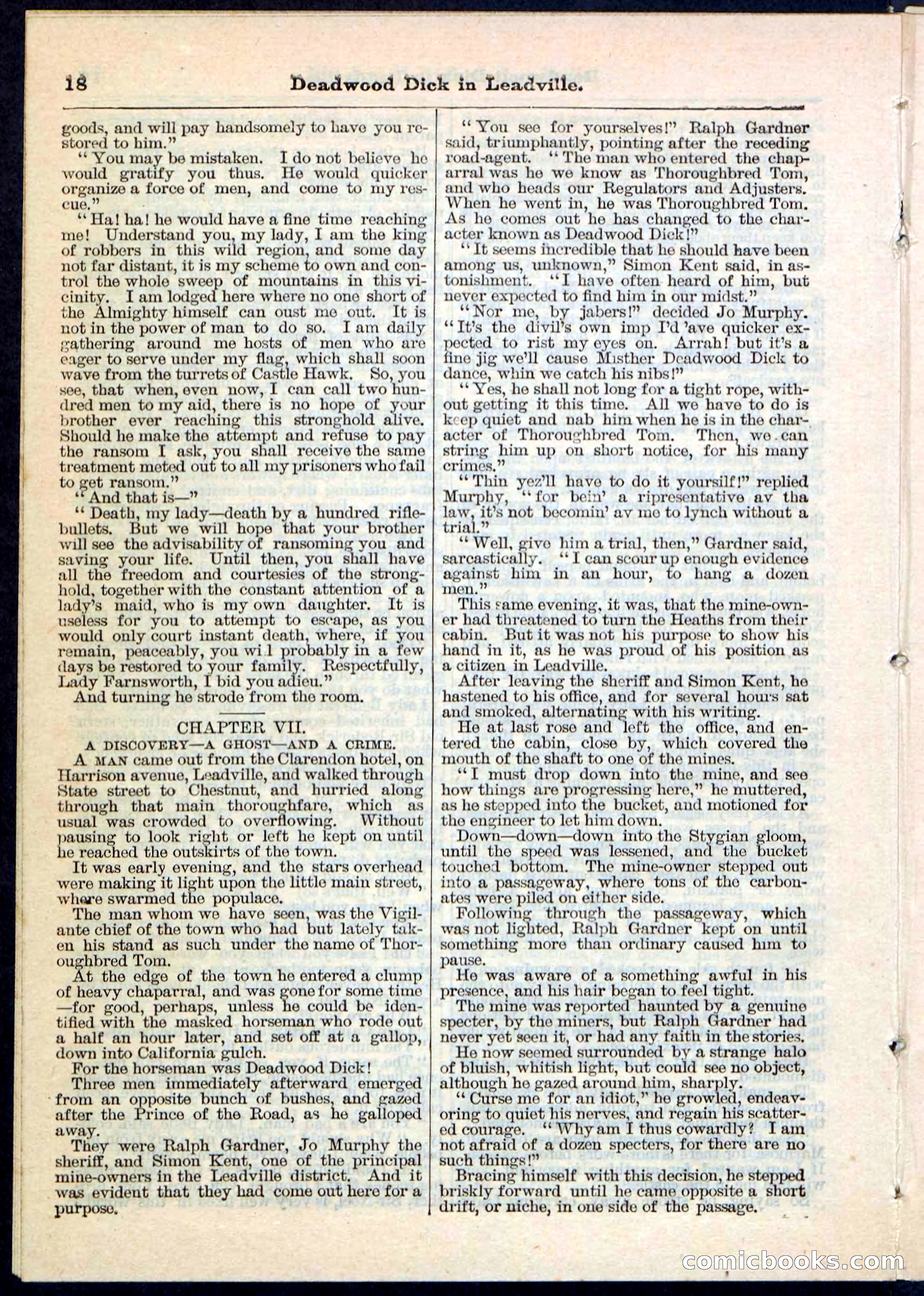 Beadle's Pocket Library No. 88 — page 18 of 32