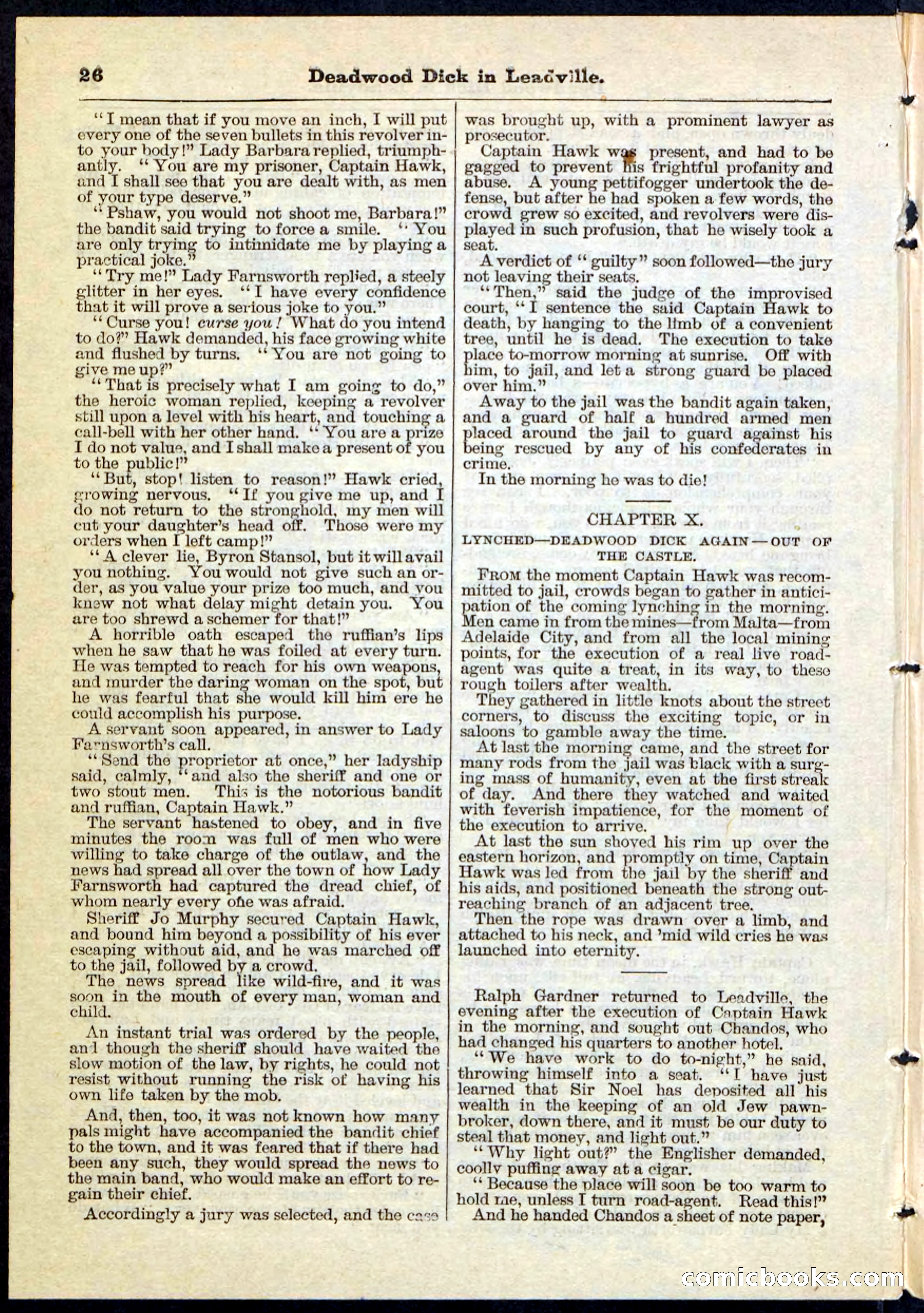 Beadle's Pocket Library No. 88 — page 26 of 32