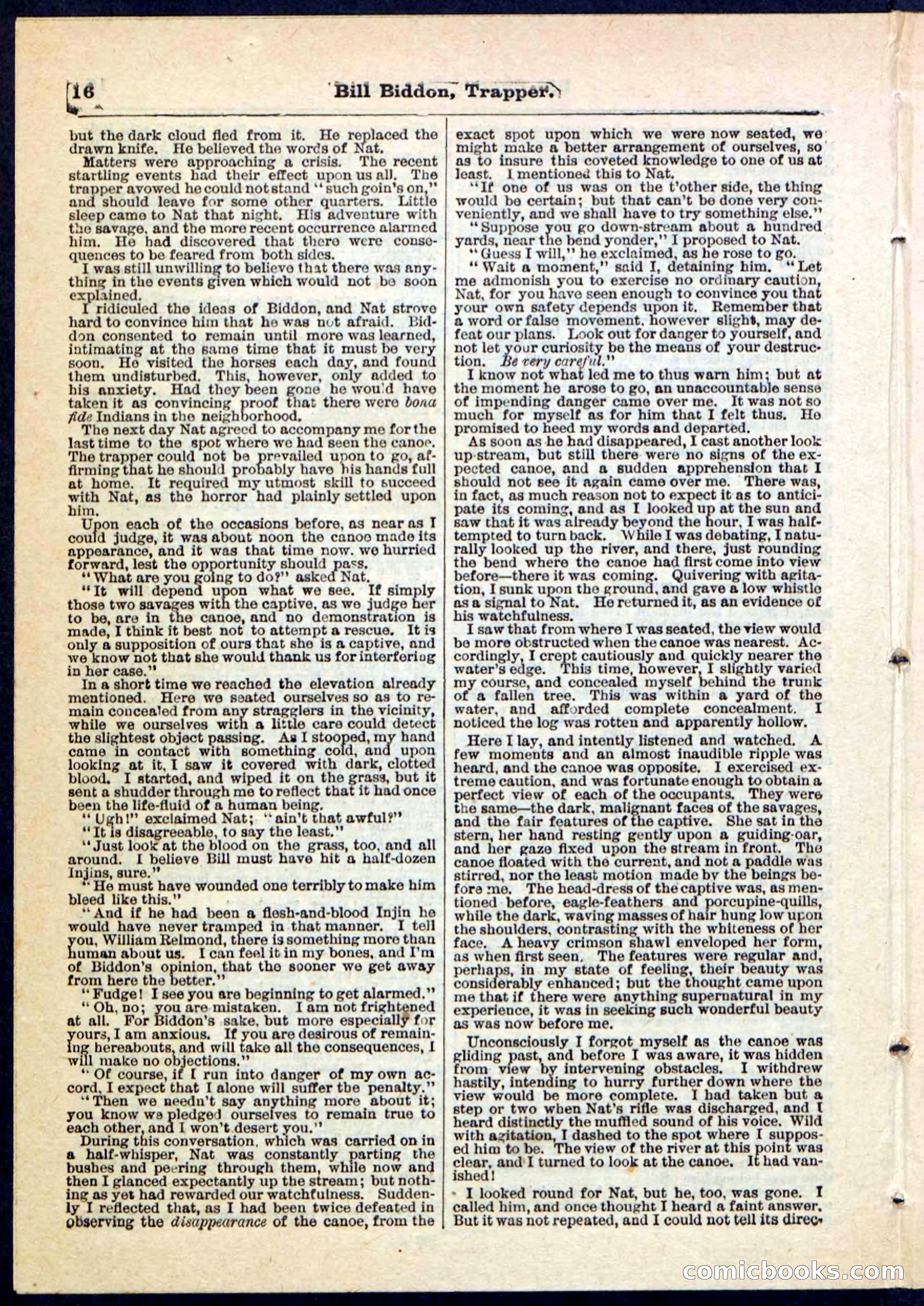 Beadle's Pocket Library No. 89 — page 16 of 32