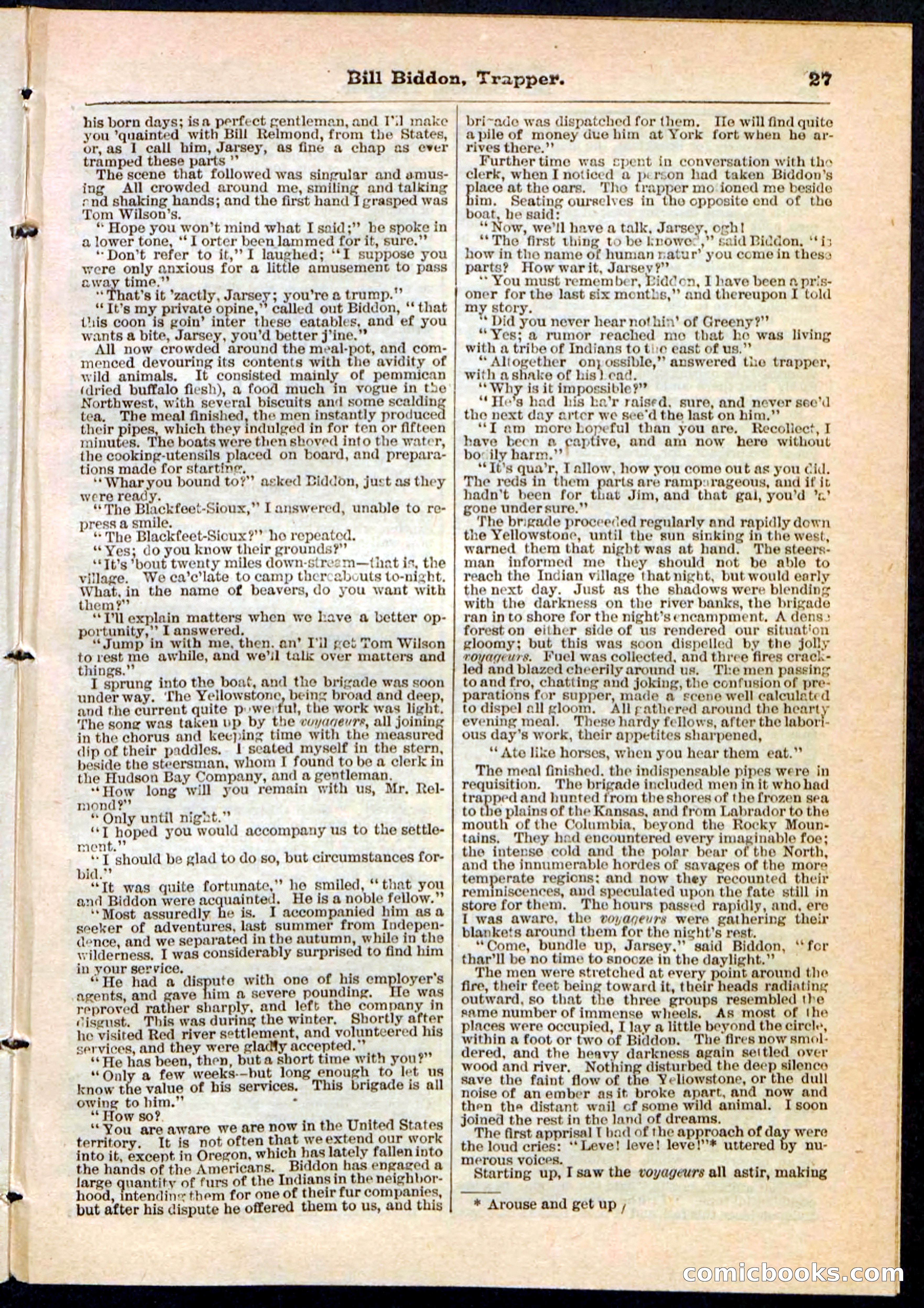 Beadle's Pocket Library No. 89 — page 27 of 32