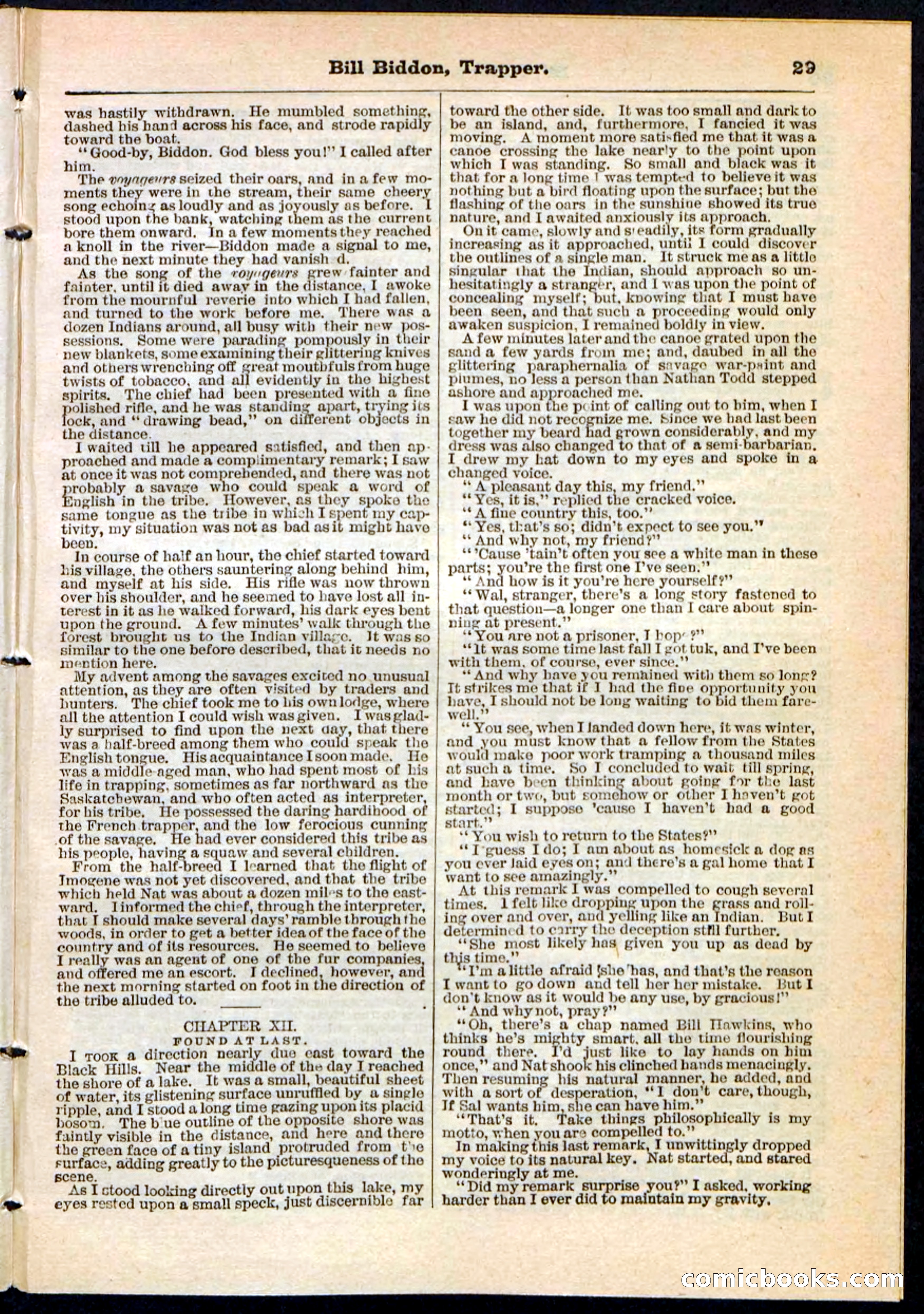 Beadle's Pocket Library No. 89 — page 29 of 32