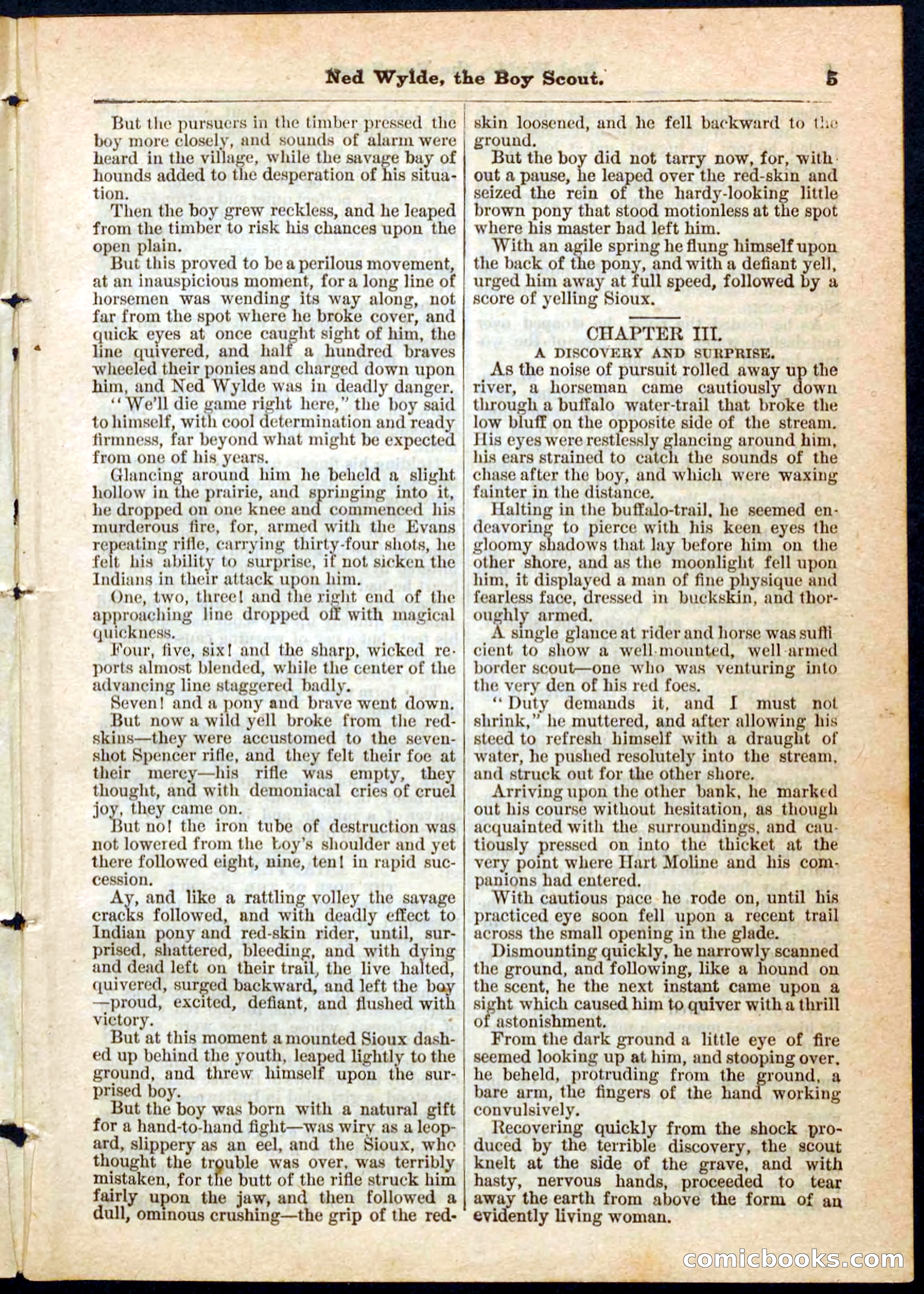 Beadle's Pocket Library No. 9 — page 5 of 32